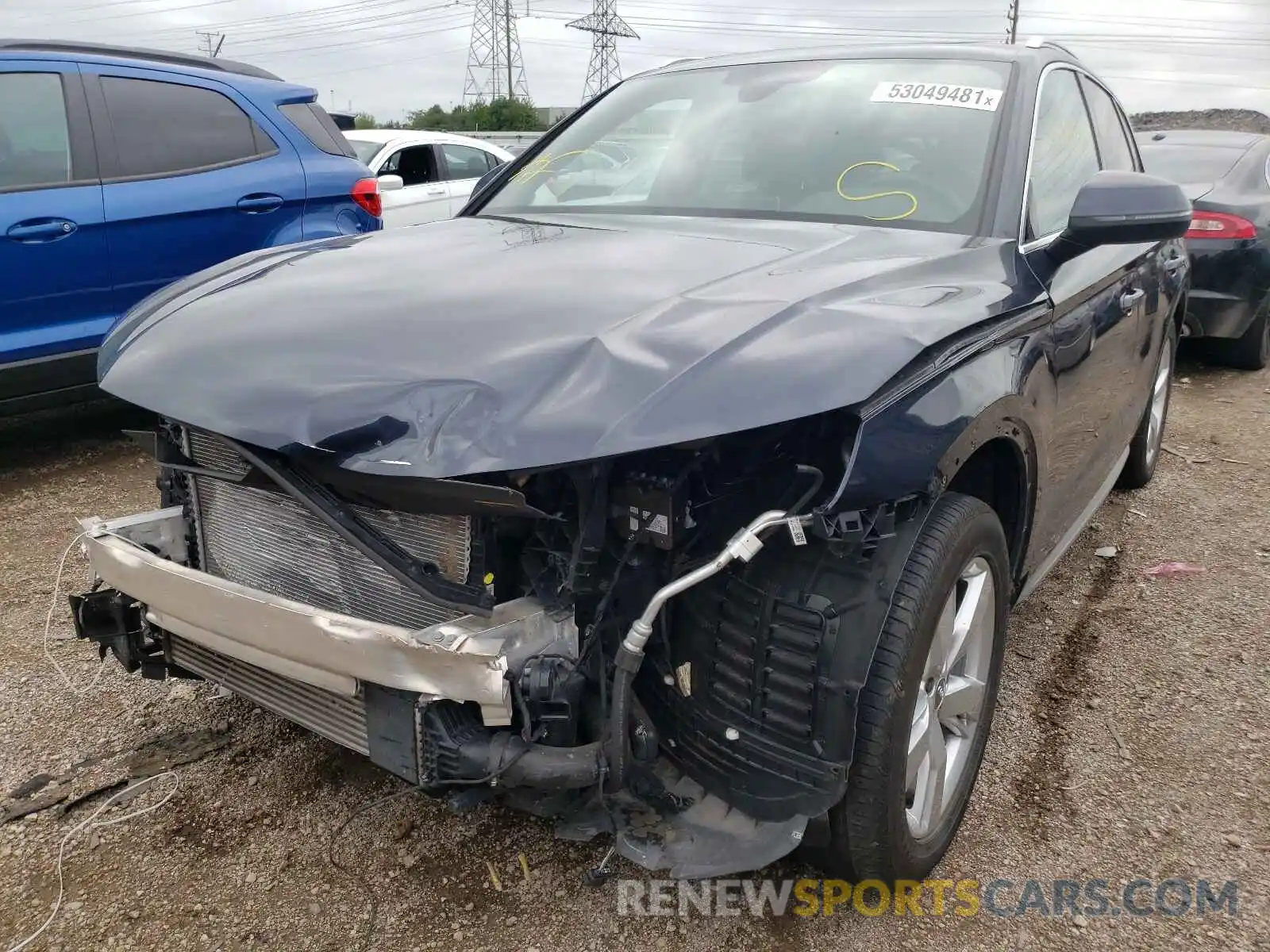 2 Photograph of a damaged car WA1BNAFYXK2055800 AUDI Q5 2019