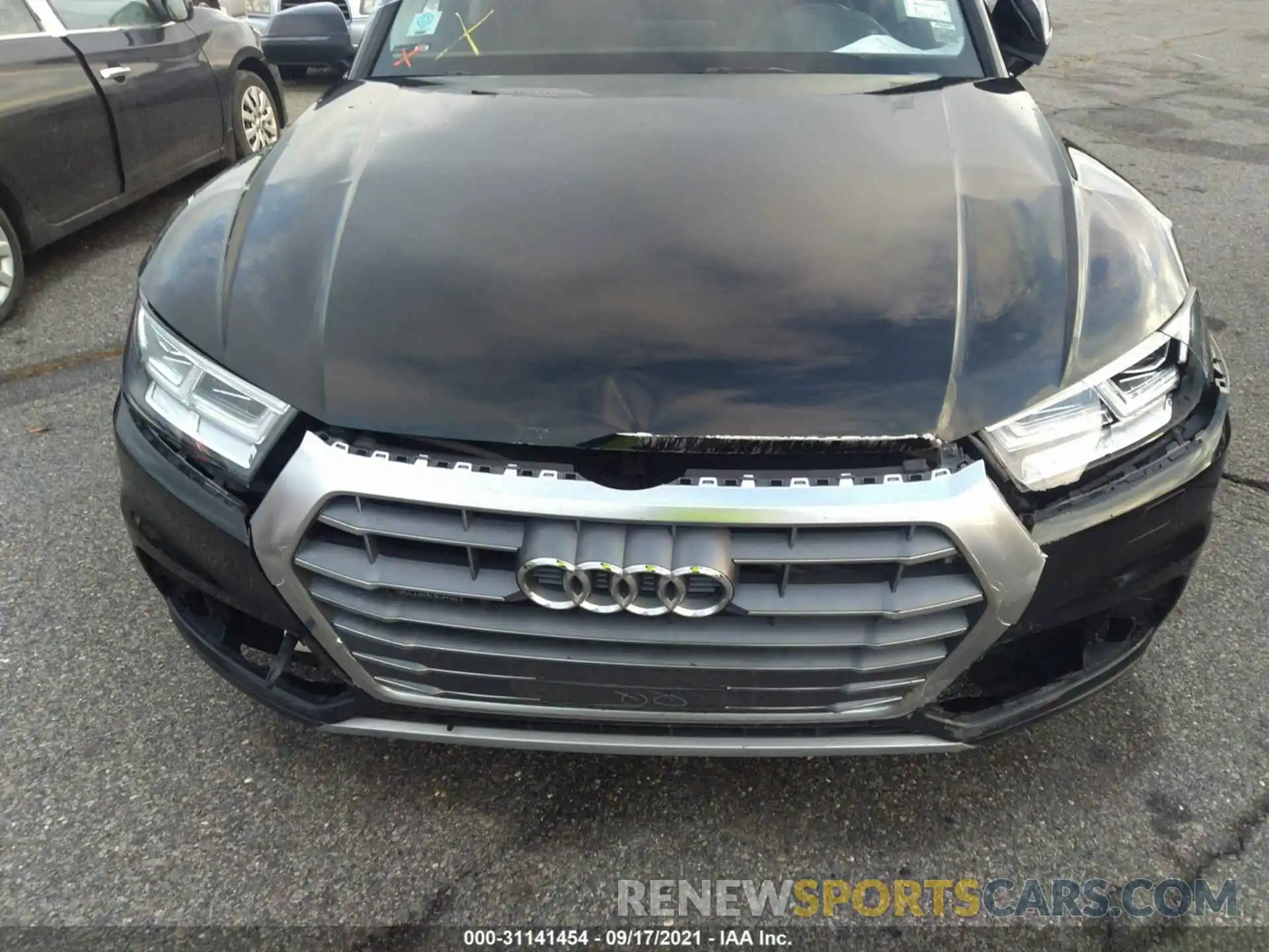 6 Фотография поврежденного автомобиля WA1BNAFYXK2057059 AUDI Q5 2019