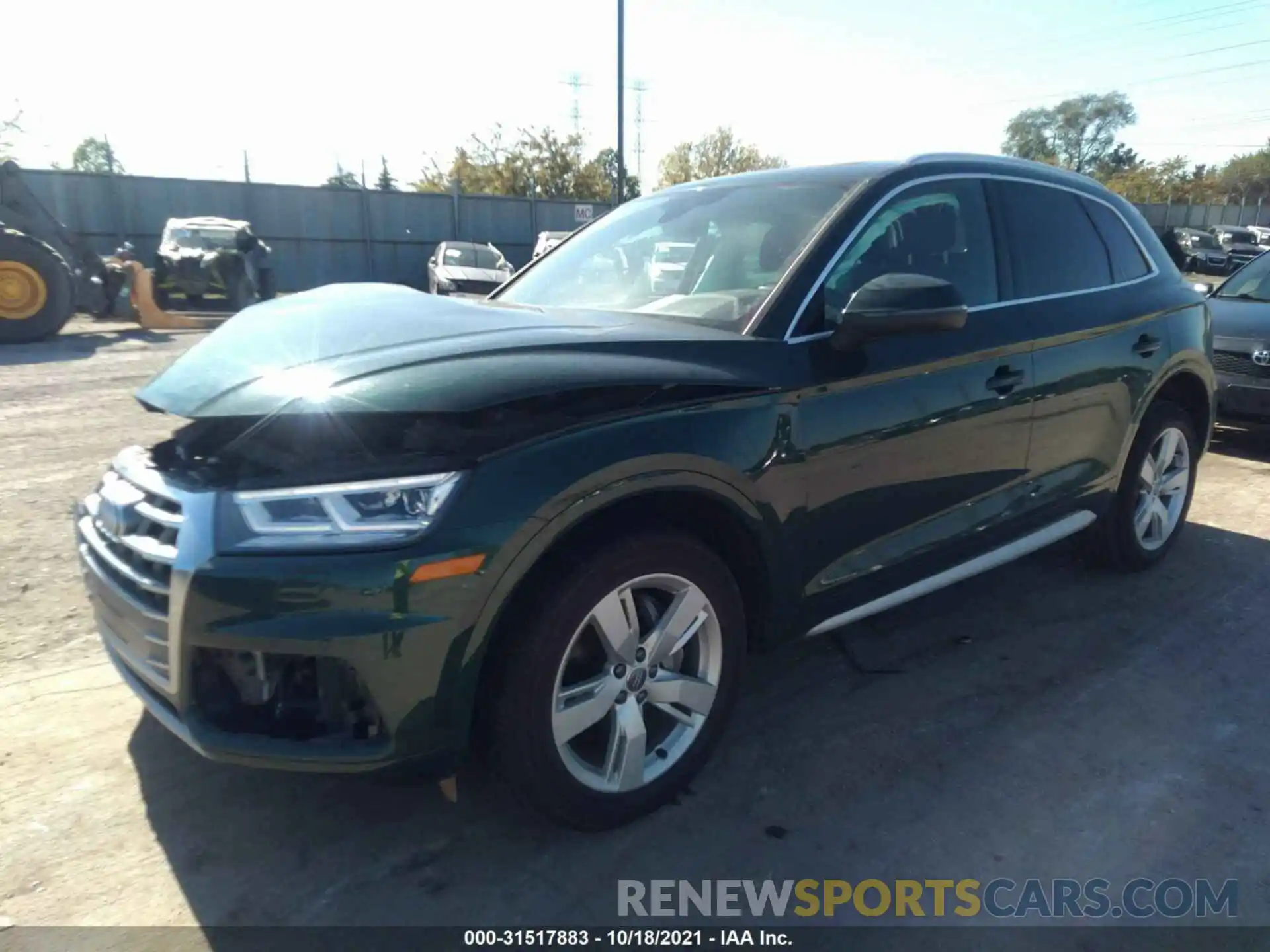 2 Photograph of a damaged car WA1BNAFYXK2062052 AUDI Q5 2019