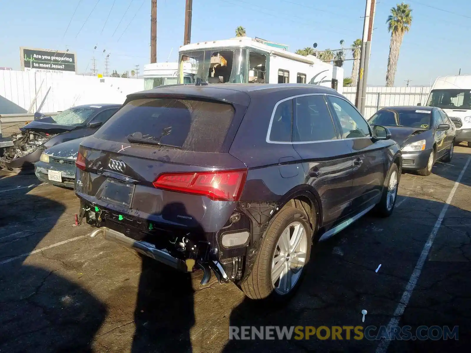 4 Photograph of a damaged car WA1BNAFYXK2069972 AUDI Q5 2019