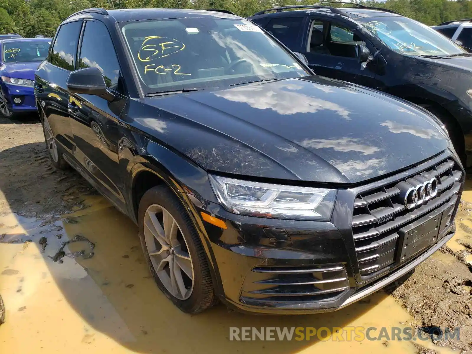 1 Photograph of a damaged car WA1BNAFYXK2071270 AUDI Q5 2019