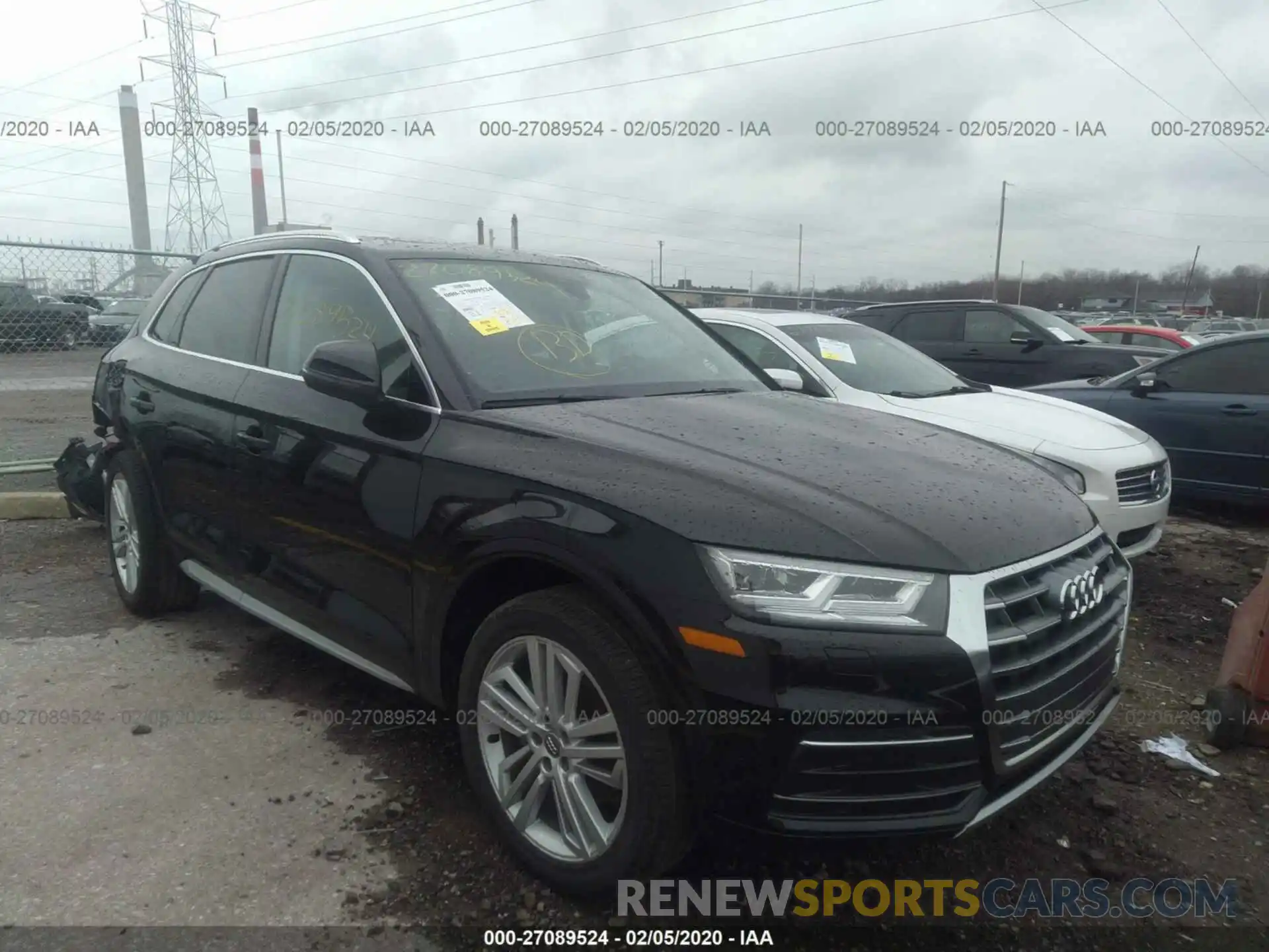 1 Photograph of a damaged car WA1BNAFYXK2087856 AUDI Q5 2019