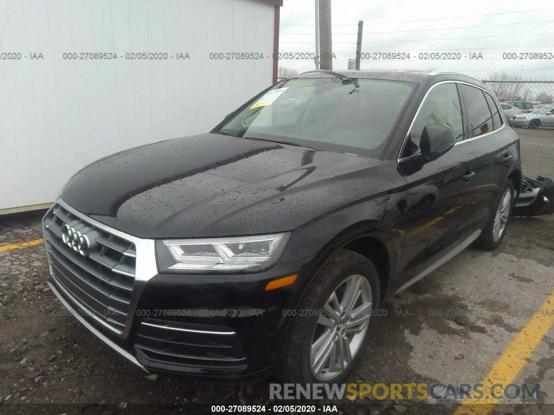 2 Фотография поврежденного автомобиля WA1BNAFYXK2087856 AUDI Q5 2019