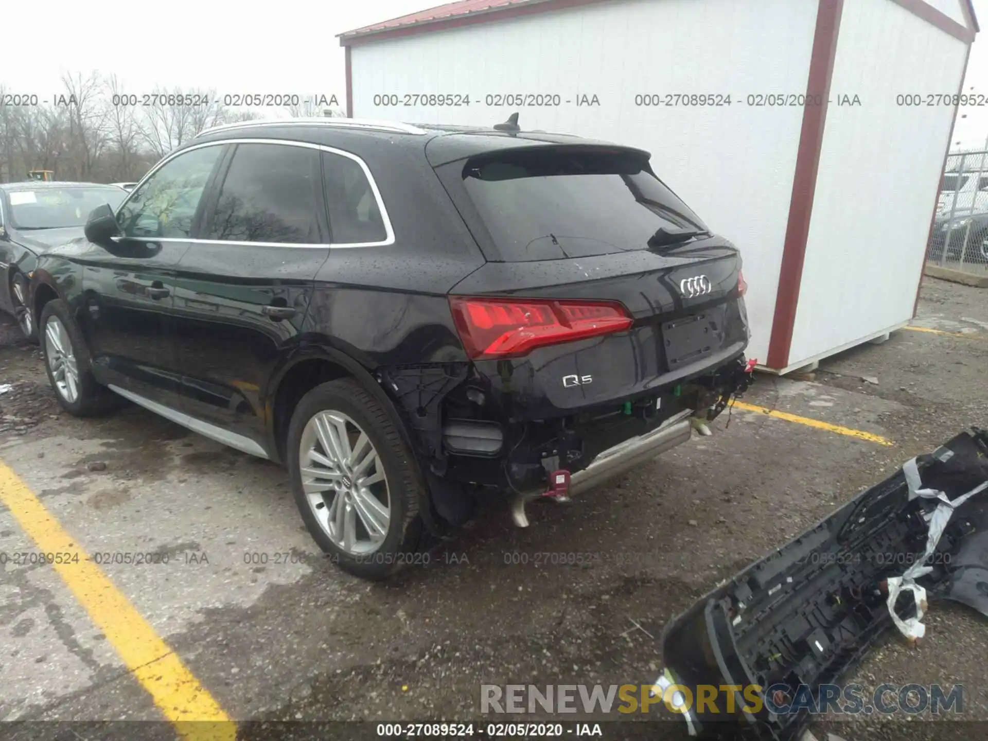 3 Фотография поврежденного автомобиля WA1BNAFYXK2087856 AUDI Q5 2019