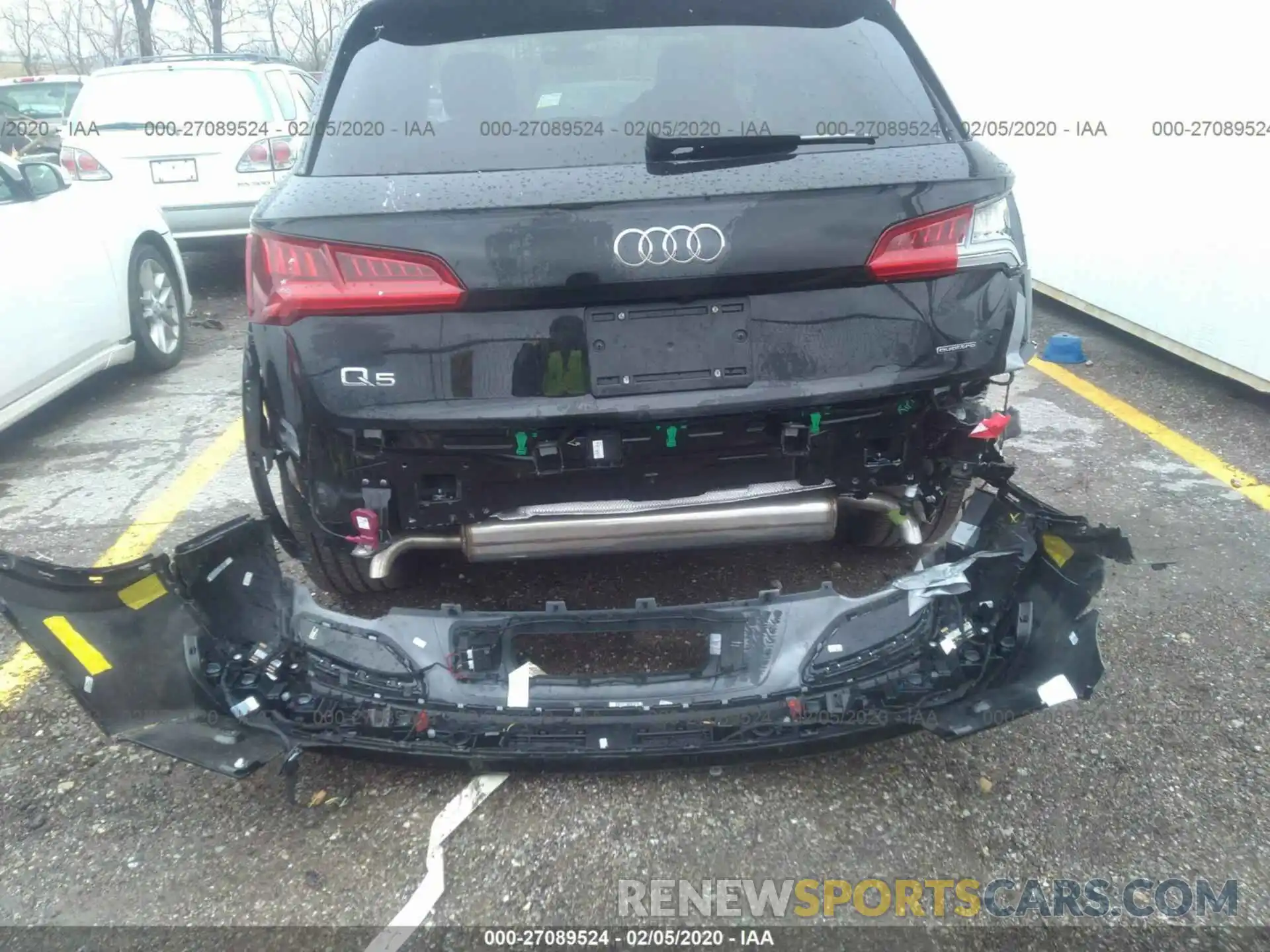 6 Фотография поврежденного автомобиля WA1BNAFYXK2087856 AUDI Q5 2019