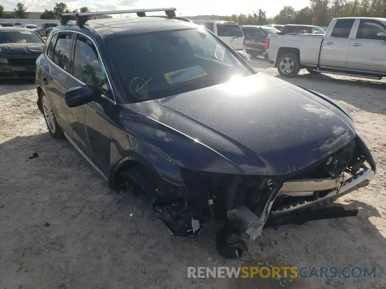 1 Photograph of a damaged car WA1BNAFYXK2091020 AUDI Q5 2019