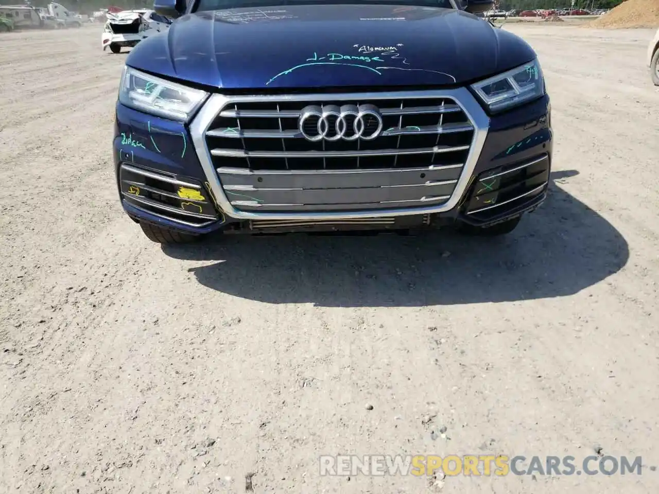 9 Фотография поврежденного автомобиля WA1BNAFYXK2093009 AUDI Q5 2019