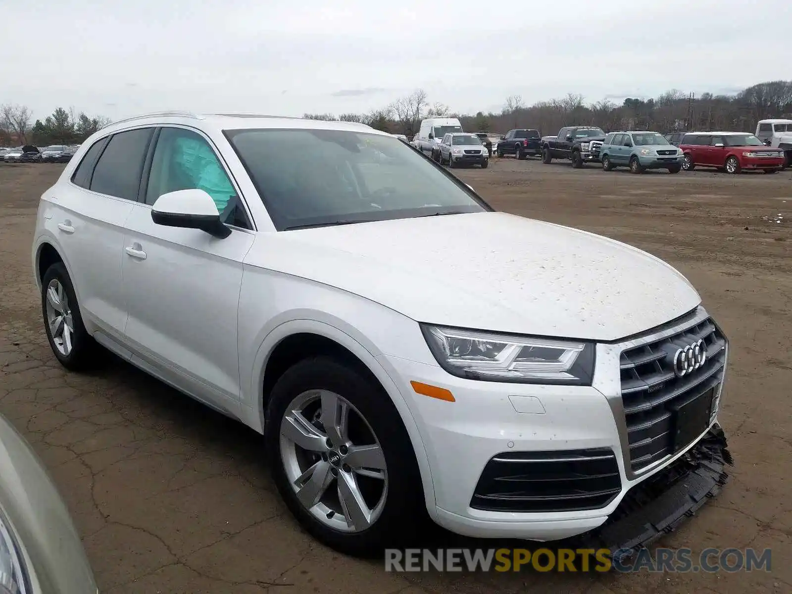 1 Photograph of a damaged car WA1BNAFYXK2099523 AUDI Q5 2019