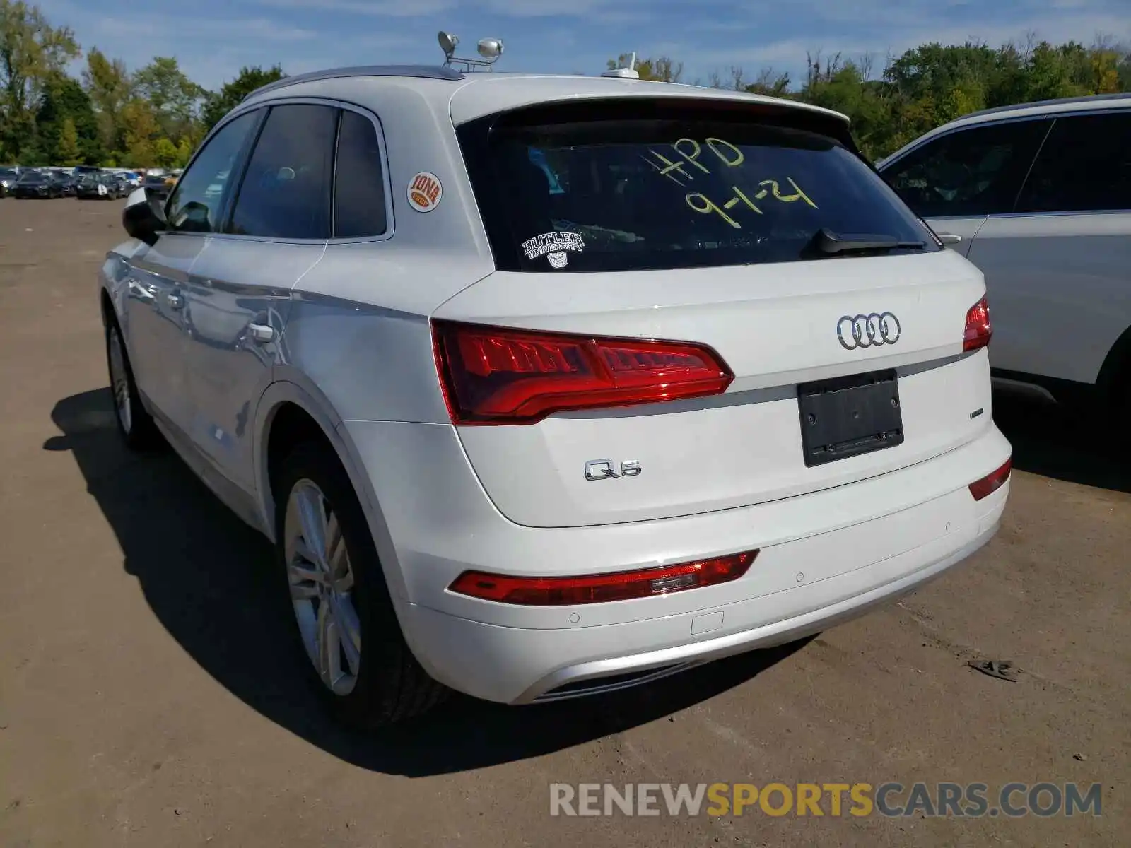 3 Фотография поврежденного автомобиля WA1BNAFYXK2122119 AUDI Q5 2019