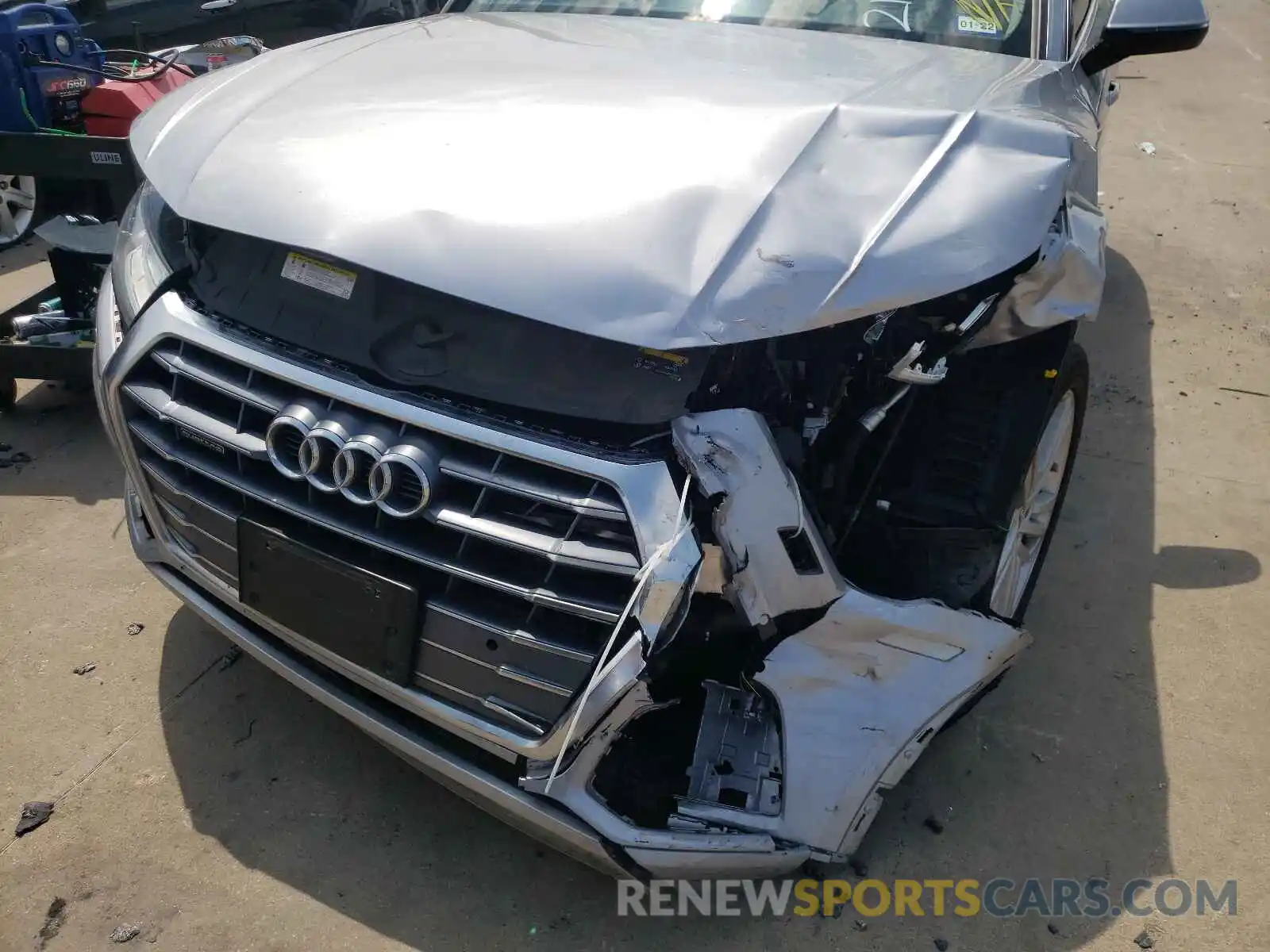 9 Фотография поврежденного автомобиля WA1BNAFYXK2122959 AUDI Q5 2019