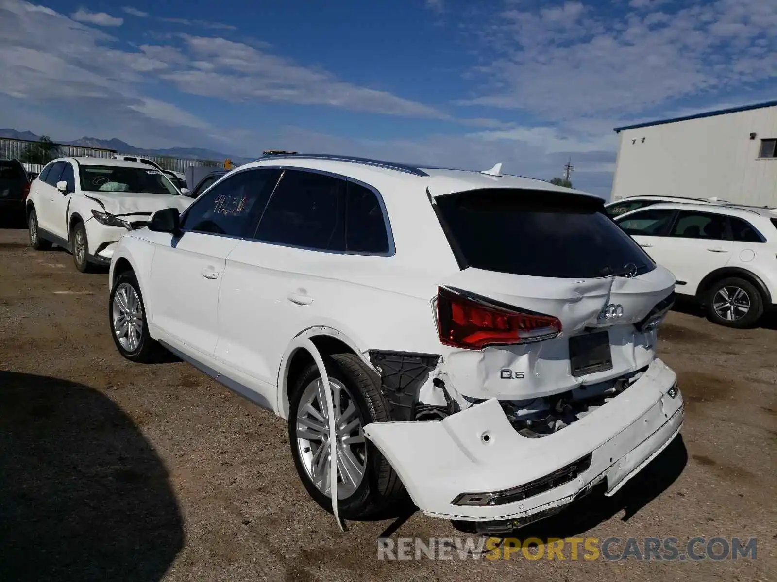 3 Photograph of a damaged car WA1BNAFYXK2123187 AUDI Q5 2019