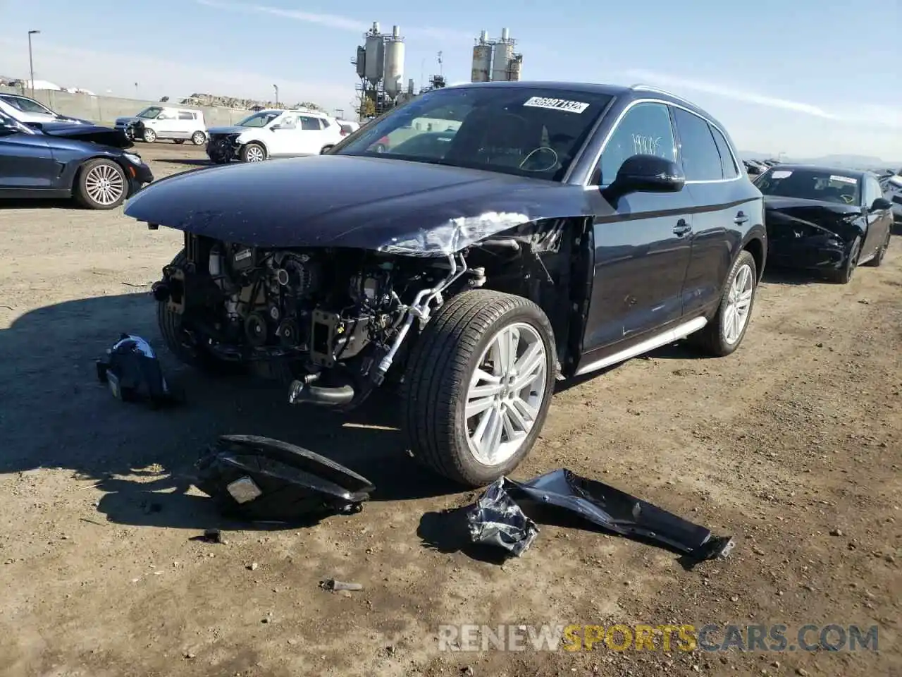 2 Photograph of a damaged car WA1BNAFYXK2127417 AUDI Q5 2019