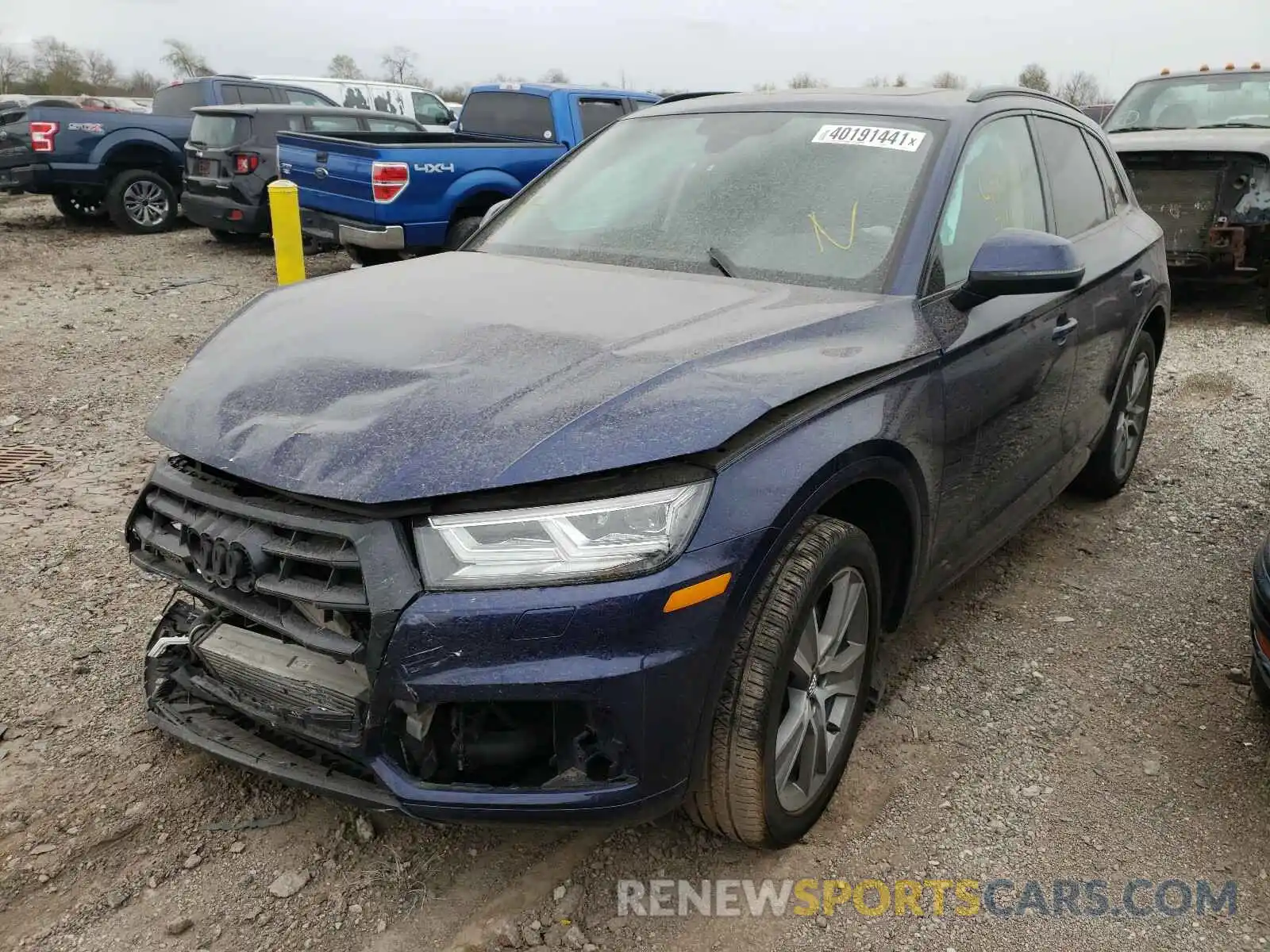 2 Photograph of a damaged car WA1BNAFYXK2127983 AUDI Q5 2019