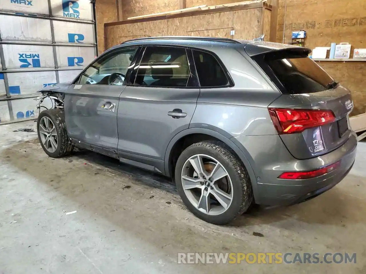 3 Фотография поврежденного автомобиля WA1CNAFY0K2037651 AUDI Q5 2019