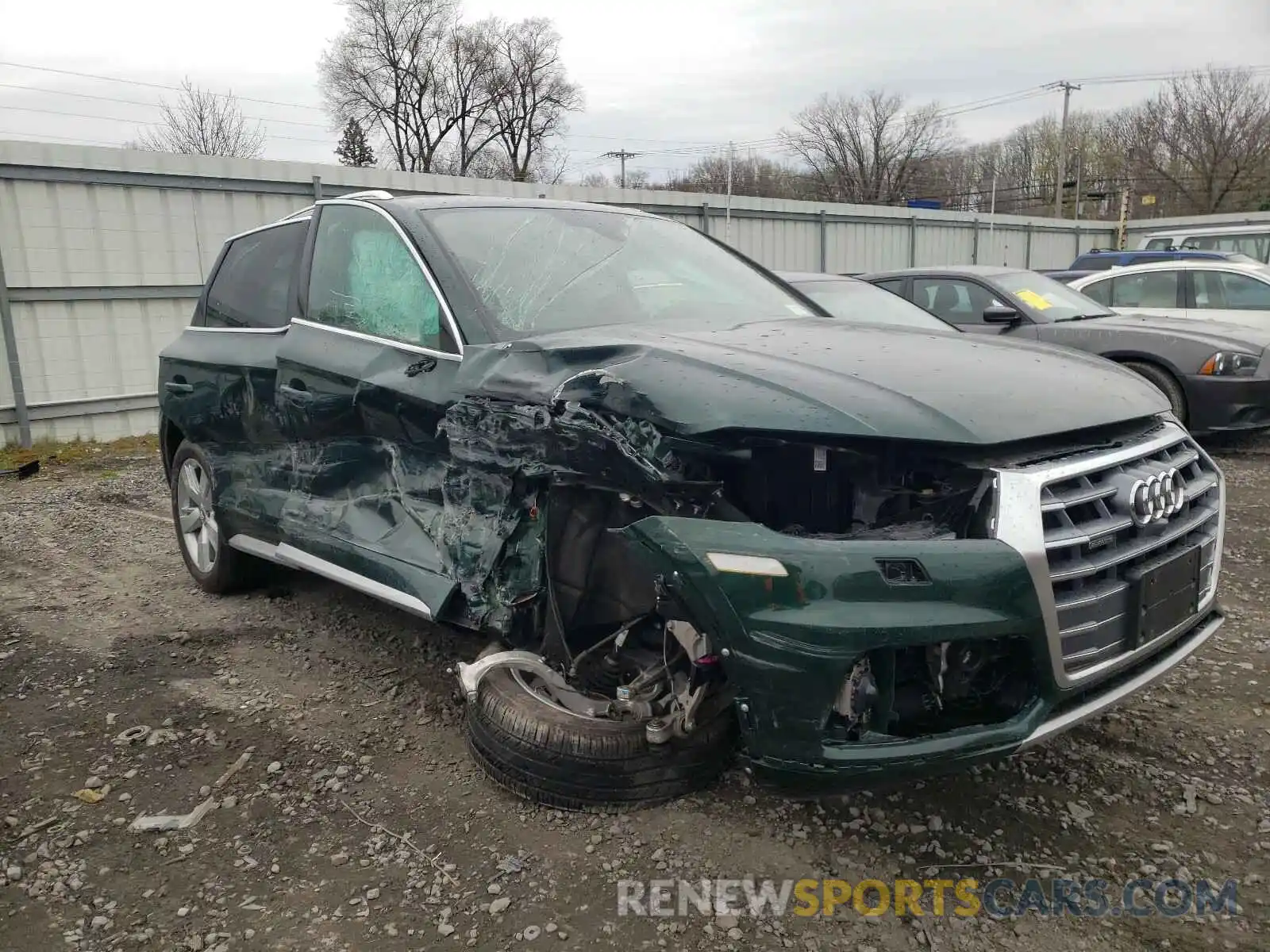 1 Photograph of a damaged car WA1CNAFY0K2047483 AUDI Q5 2019