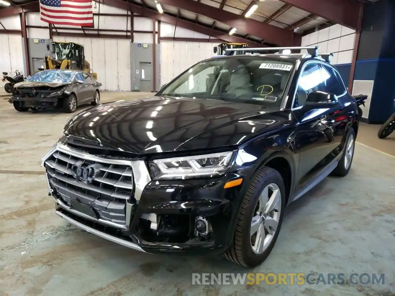 2 Photograph of a damaged car WA1CNAFY0K2075946 AUDI Q5 2019