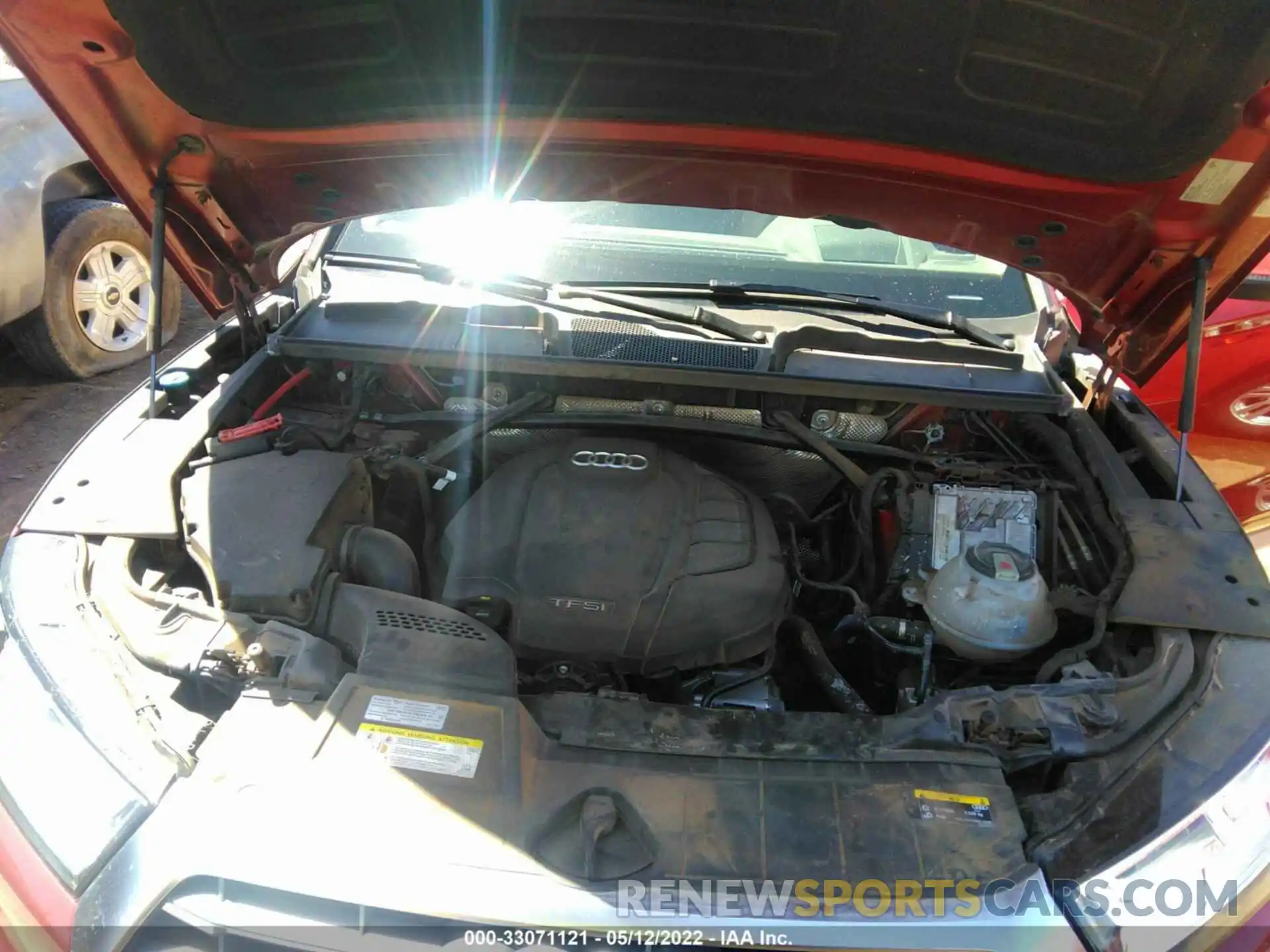 10 Photograph of a damaged car WA1CNAFY0K2091287 AUDI Q5 2019