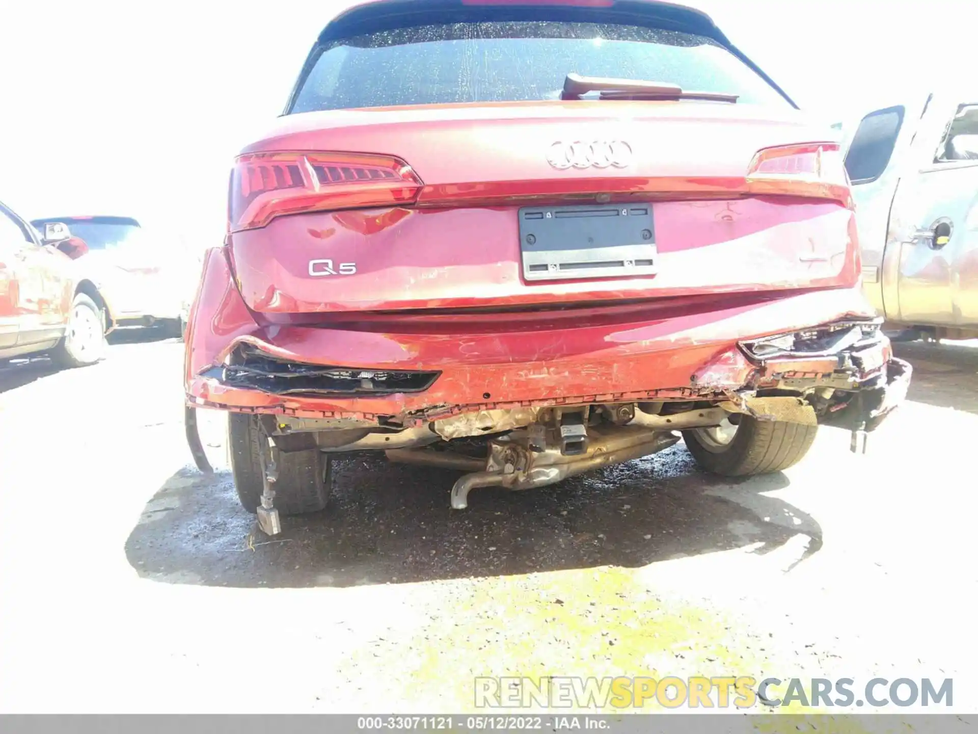 6 Photograph of a damaged car WA1CNAFY0K2091287 AUDI Q5 2019