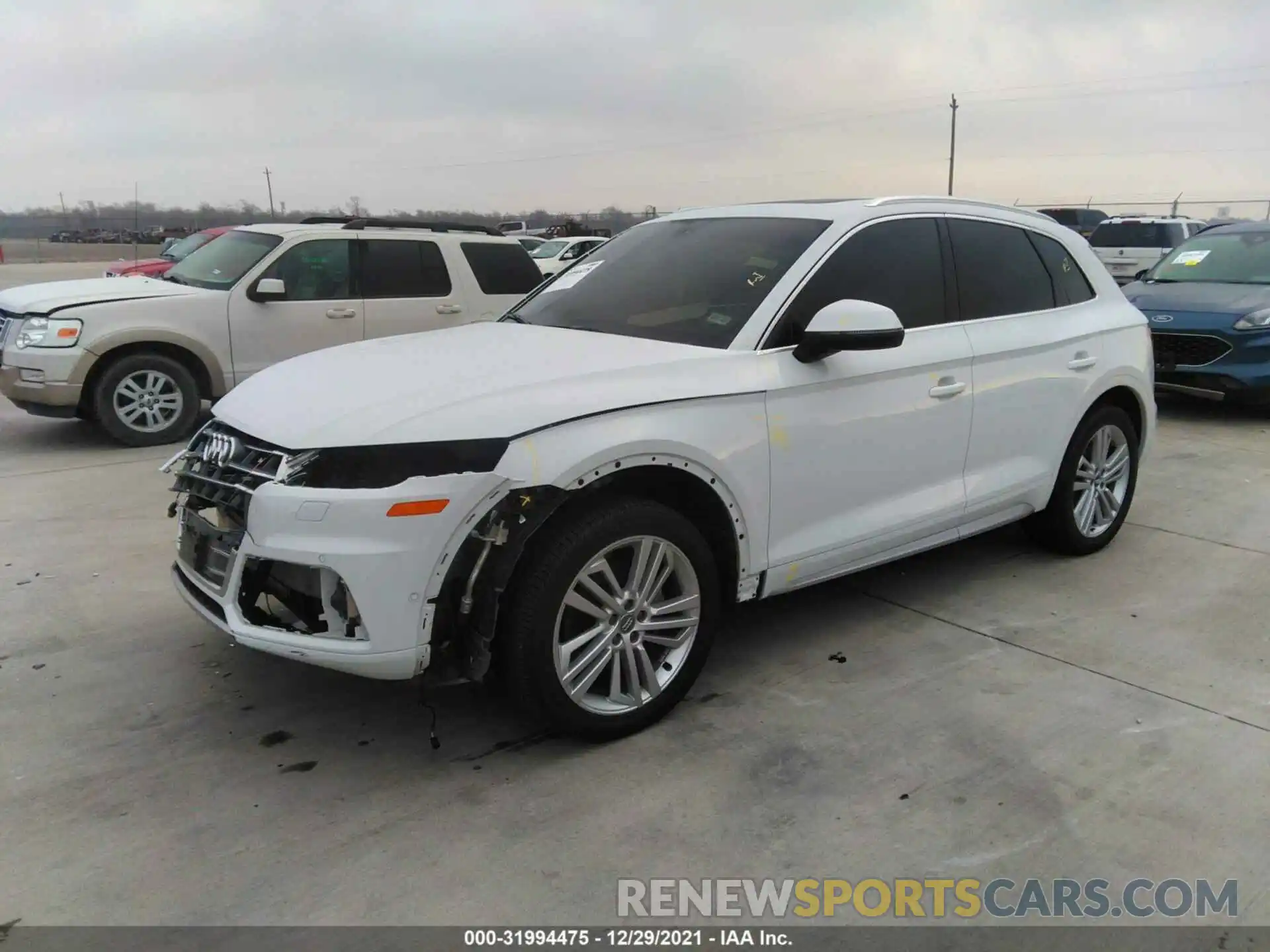 2 Photograph of a damaged car WA1CNAFY0K2094383 AUDI Q5 2019