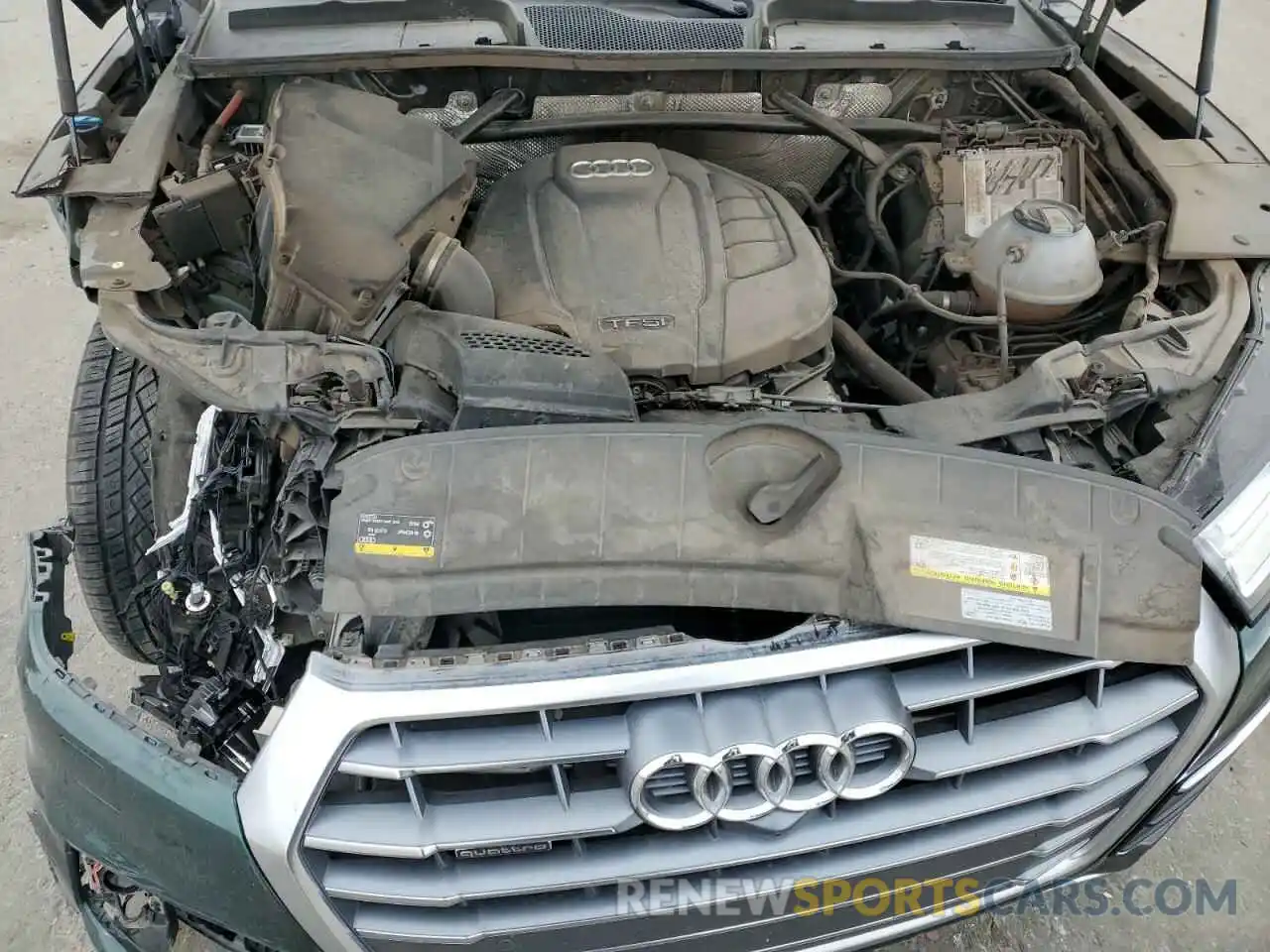 11 Фотография поврежденного автомобиля WA1CNAFY0K2094402 AUDI Q5 2019