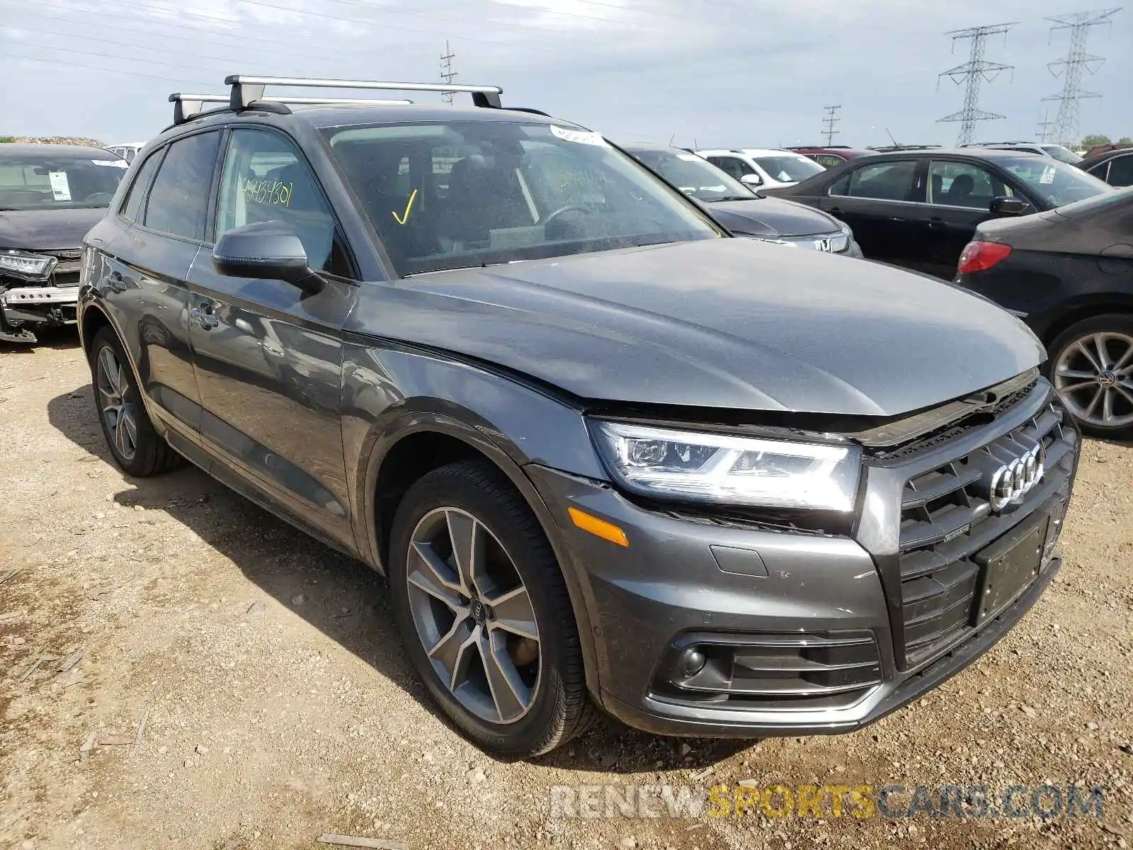 1 Photograph of a damaged car WA1CNAFY1K2027968 AUDI Q5 2019