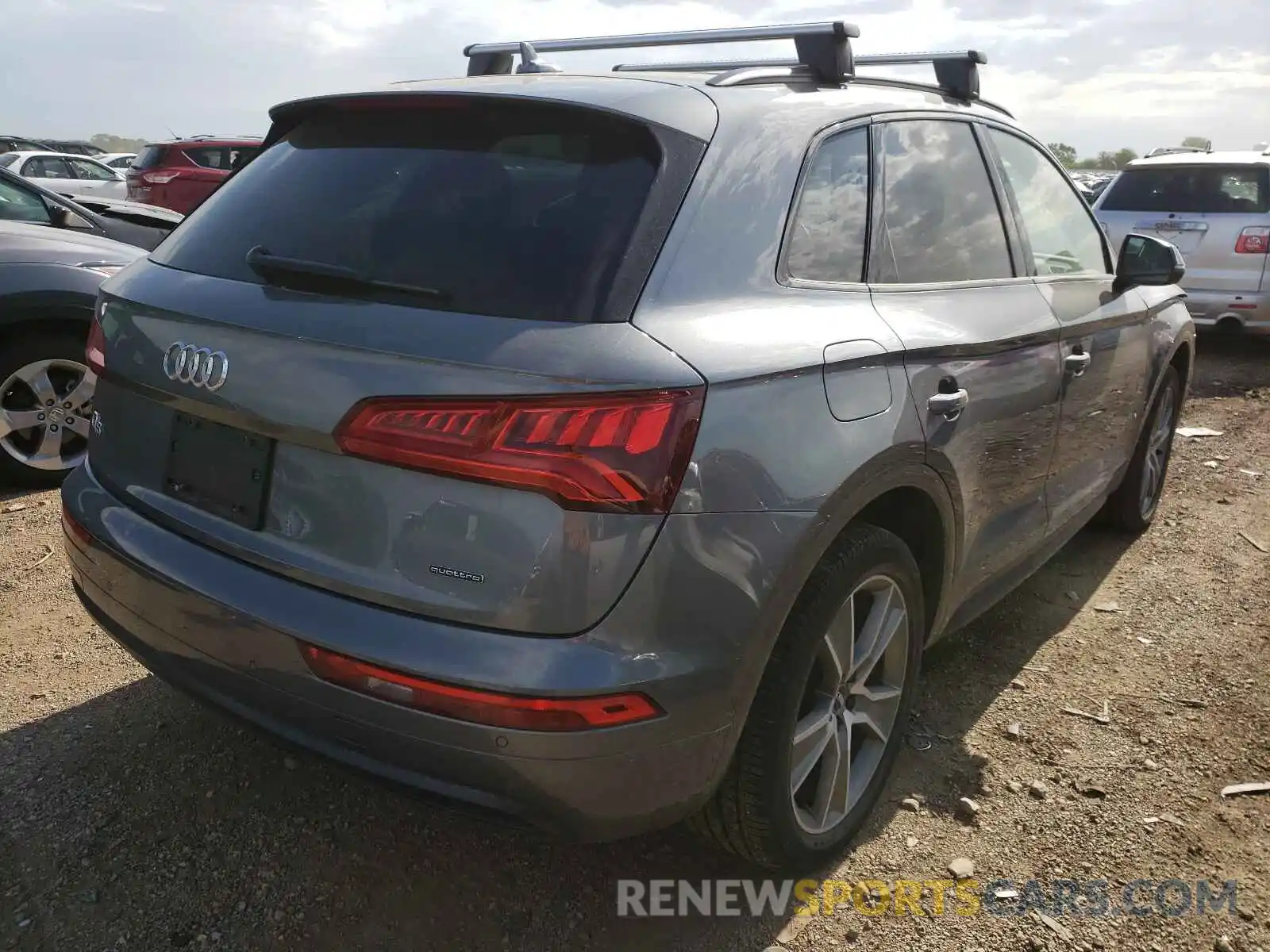 4 Photograph of a damaged car WA1CNAFY1K2027968 AUDI Q5 2019