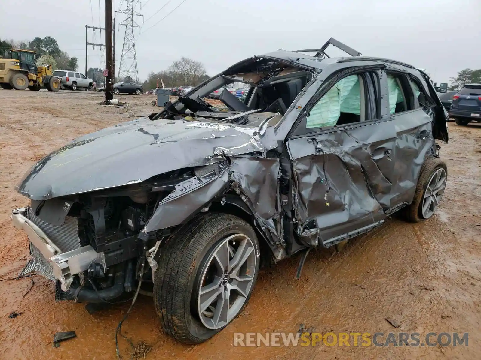 2 Photograph of a damaged car WA1CNAFY1K2056743 AUDI Q5 2019