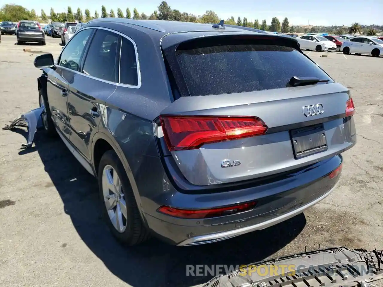 3 Photograph of a damaged car WA1CNAFY1K2091265 AUDI Q5 2019