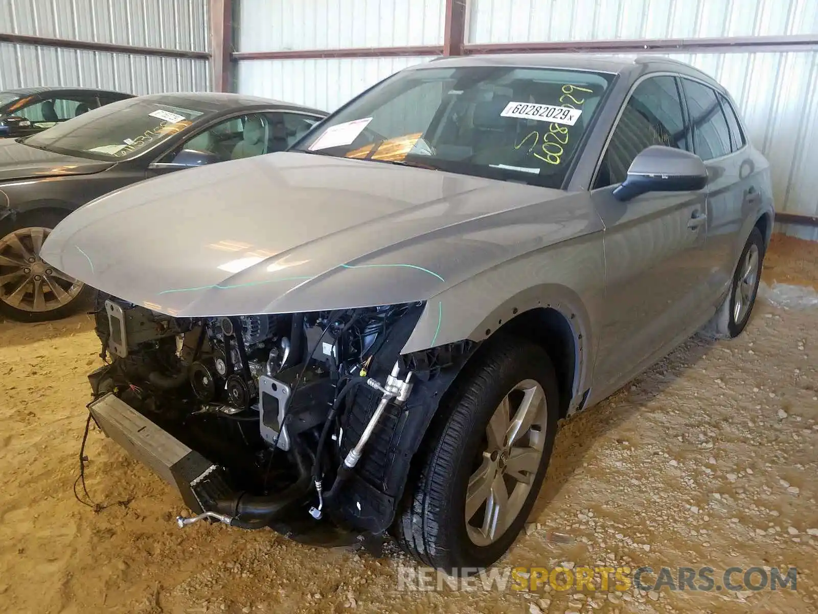 2 Photograph of a damaged car WA1CNAFY1K2106525 AUDI Q5 2019