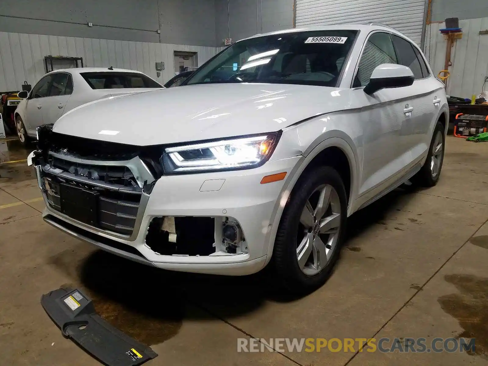 2 Photograph of a damaged car WA1CNAFY2K2053544 AUDI Q5 2019