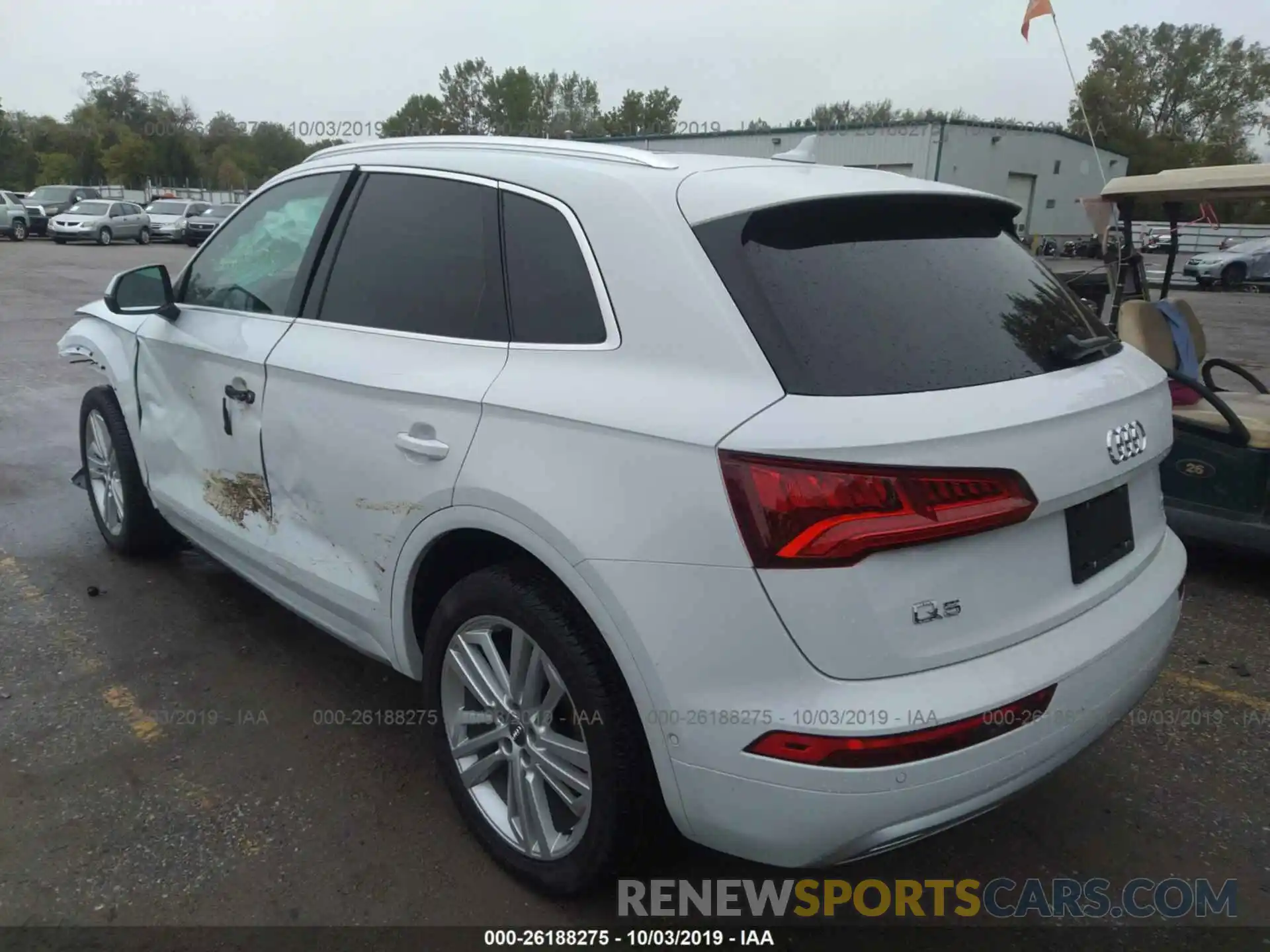 3 Фотография поврежденного автомобиля WA1CNAFY2K2094580 AUDI Q5 2019