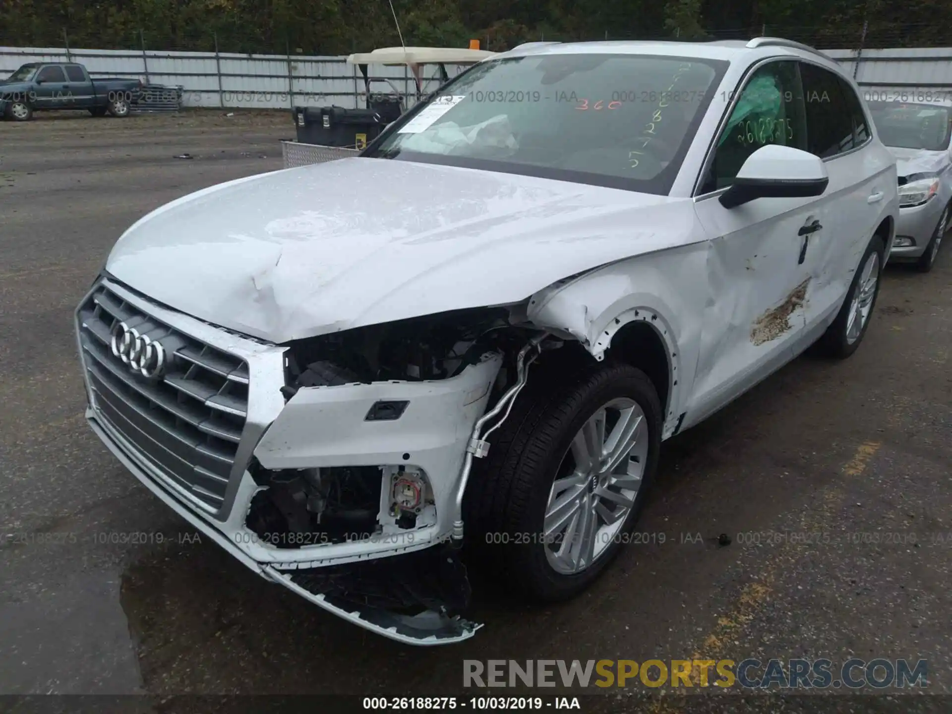 6 Photograph of a damaged car WA1CNAFY2K2094580 AUDI Q5 2019