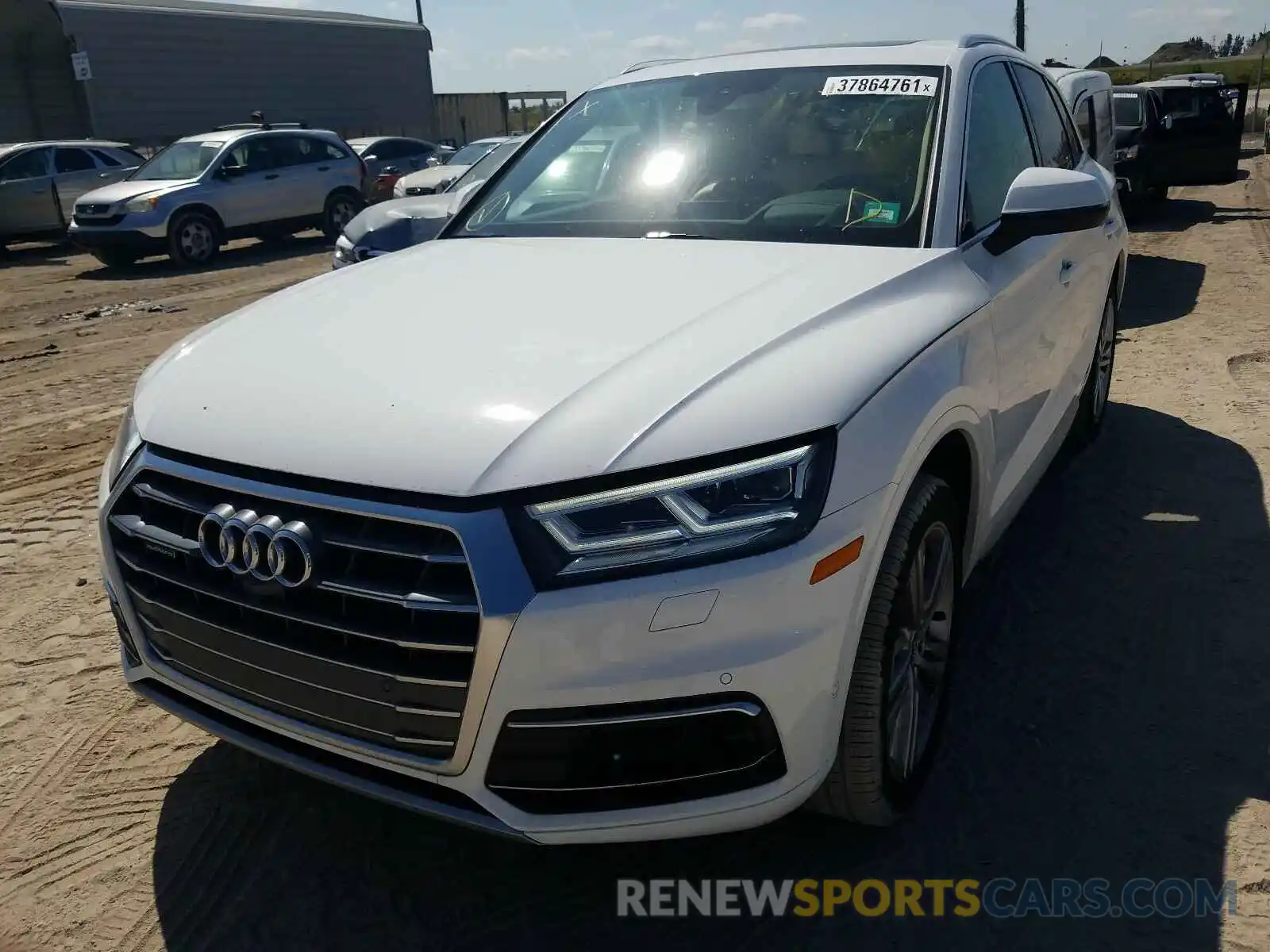 2 Photograph of a damaged car WA1CNAFY3K2027017 AUDI Q5 2019