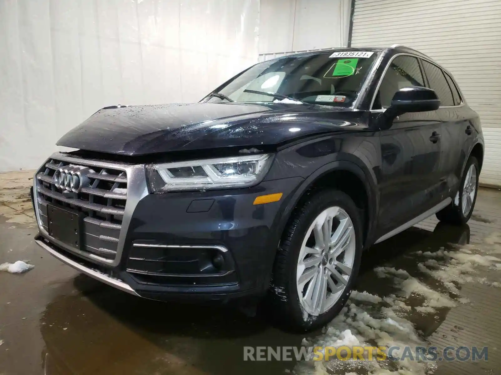 2 Фотография поврежденного автомобиля WA1CNAFY3K2086830 AUDI Q5 2019