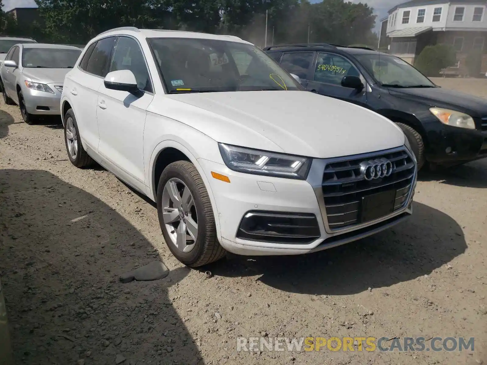 1 Photograph of a damaged car WA1CNAFY4K2017497 AUDI Q5 2019