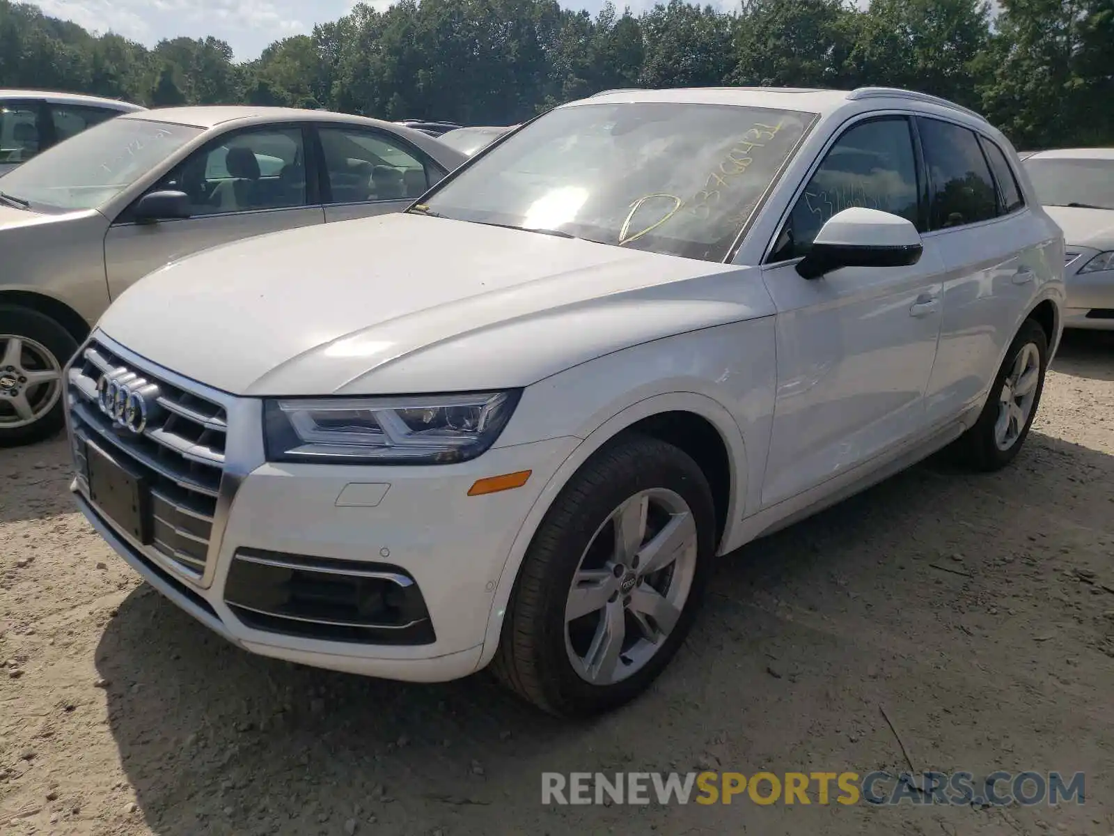 2 Photograph of a damaged car WA1CNAFY4K2017497 AUDI Q5 2019