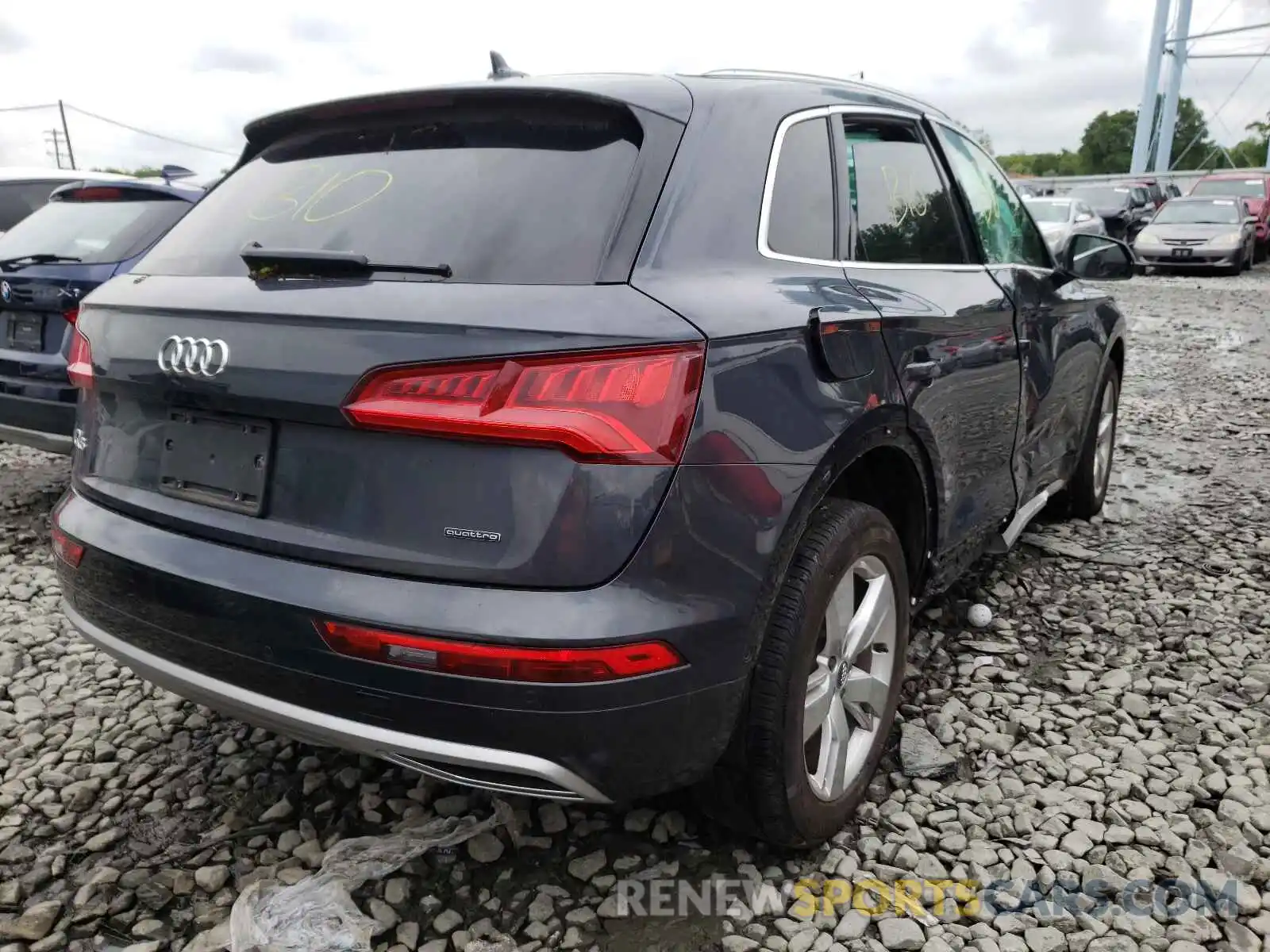 4 Фотография поврежденного автомобиля WA1CNAFY4K2047762 AUDI Q5 2019