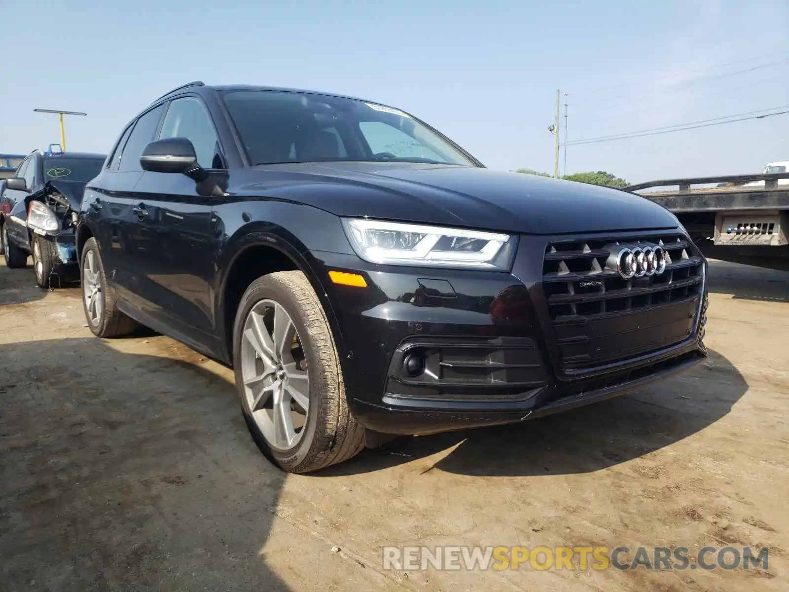 1 Фотография поврежденного автомобиля WA1CNAFY4K2054615 AUDI Q5 2019