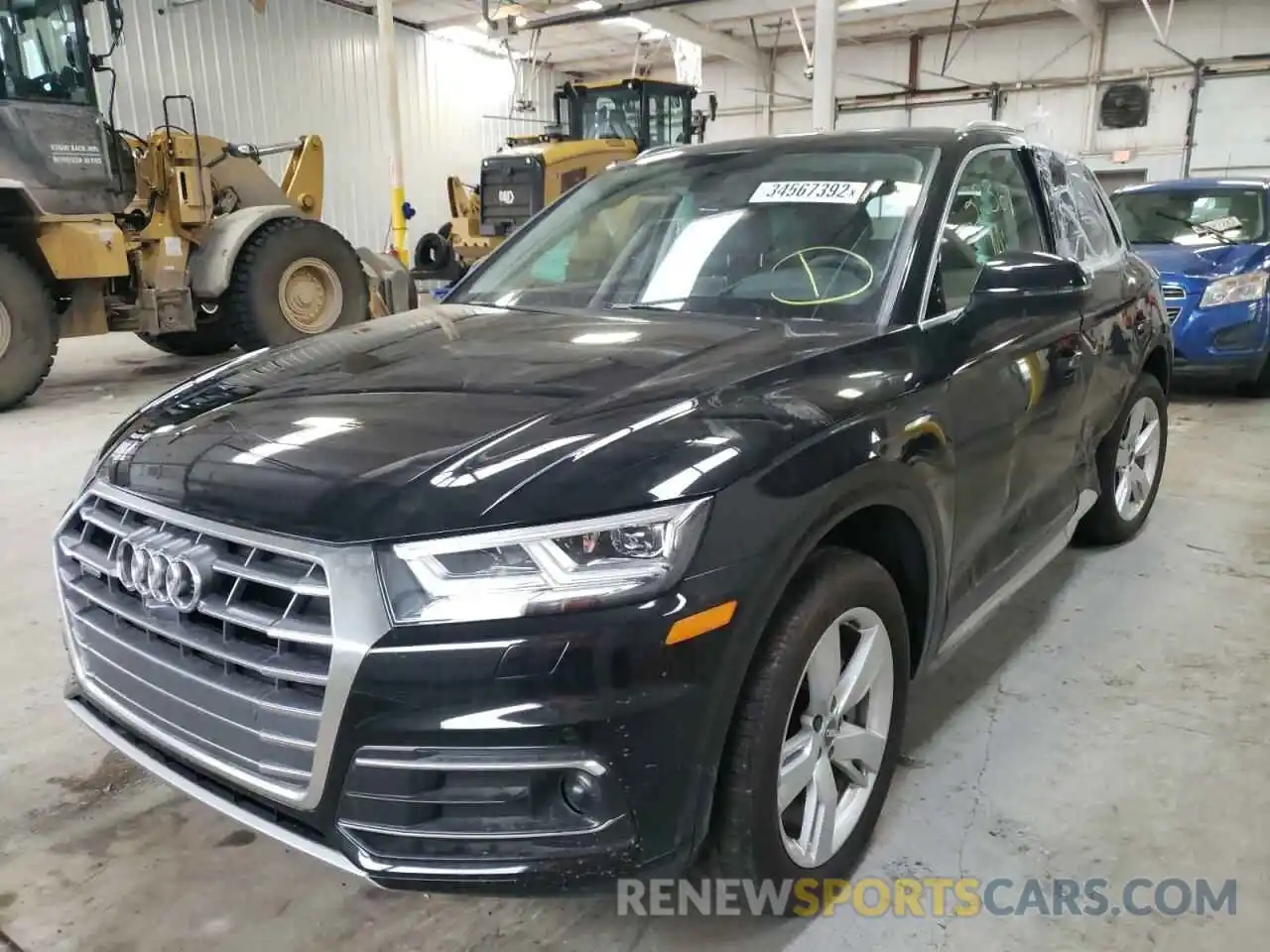 2 Фотография поврежденного автомобиля WA1CNAFY4K2095181 AUDI Q5 2019