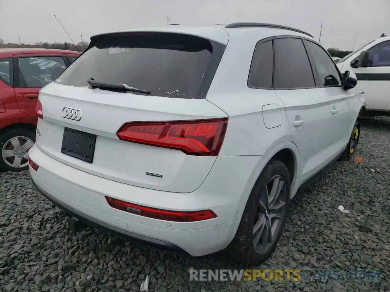 4 Фотография поврежденного автомобиля WA1CNAFY5K2033658 AUDI Q5 2019