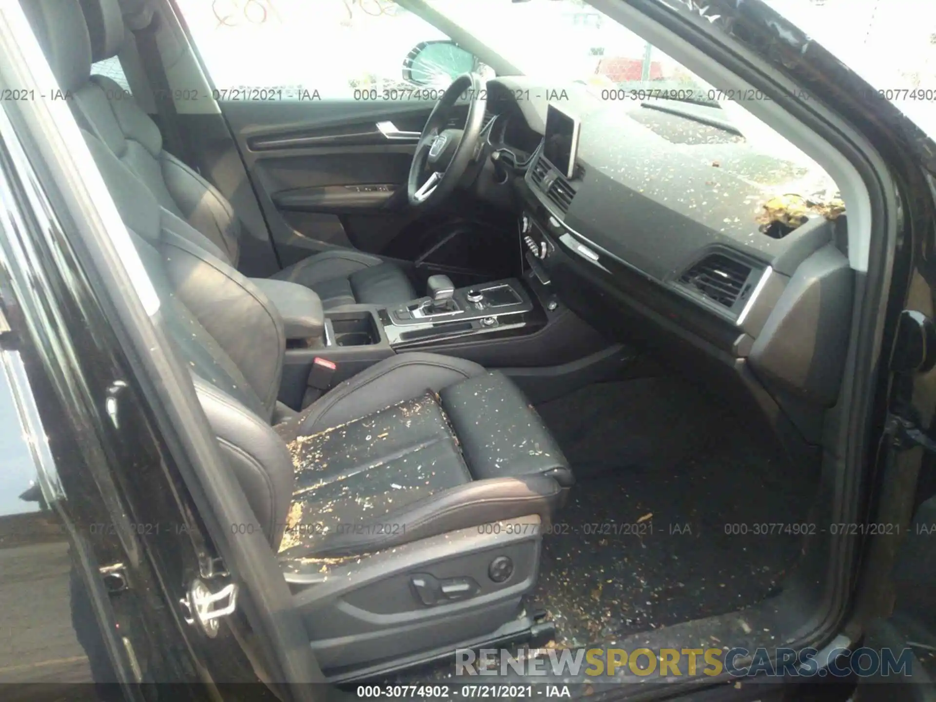 5 Photograph of a damaged car WA1CNAFY5K2036463 AUDI Q5 2019