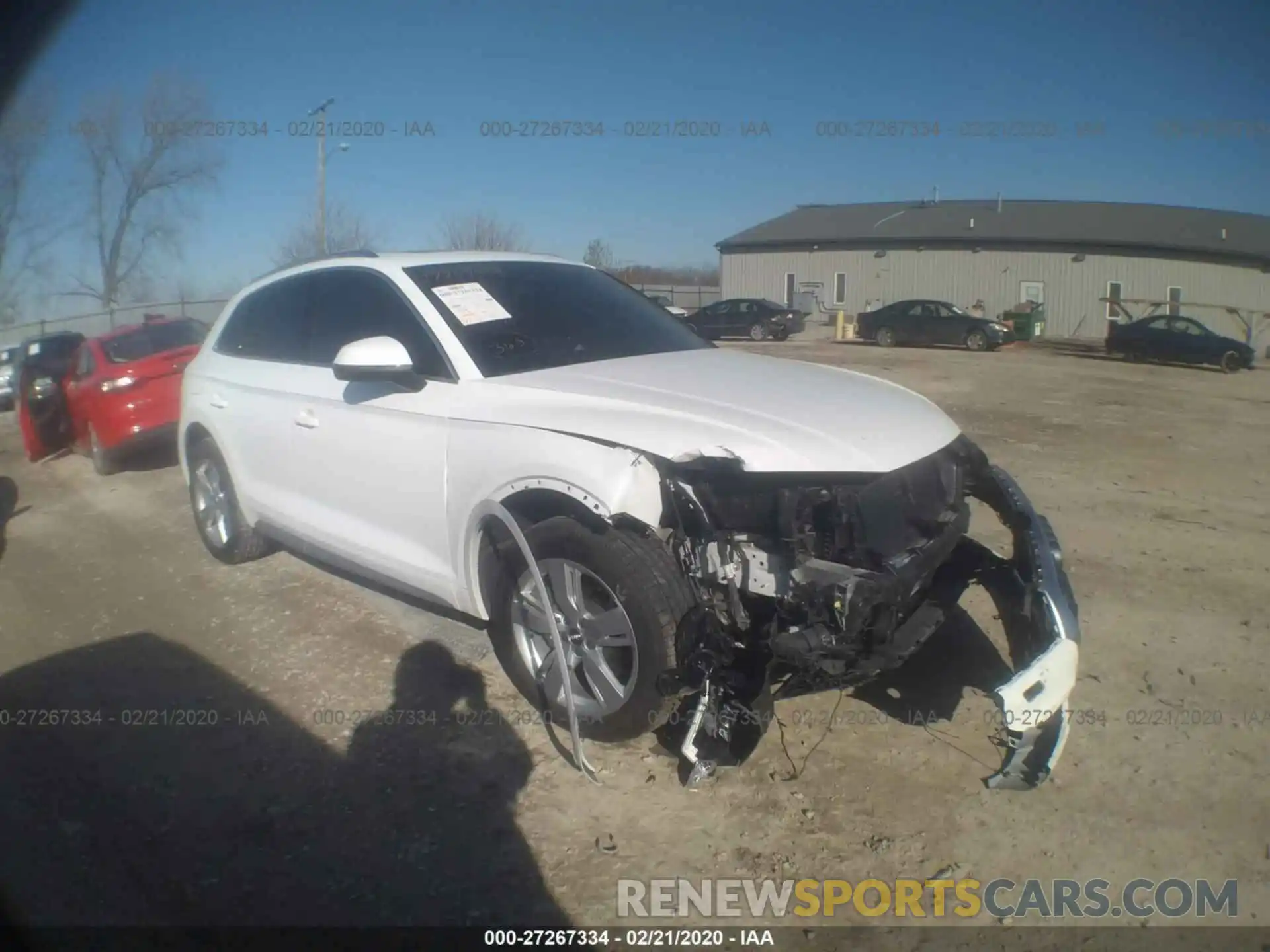 1 Photograph of a damaged car WA1CNAFY5K2074176 AUDI Q5 2019