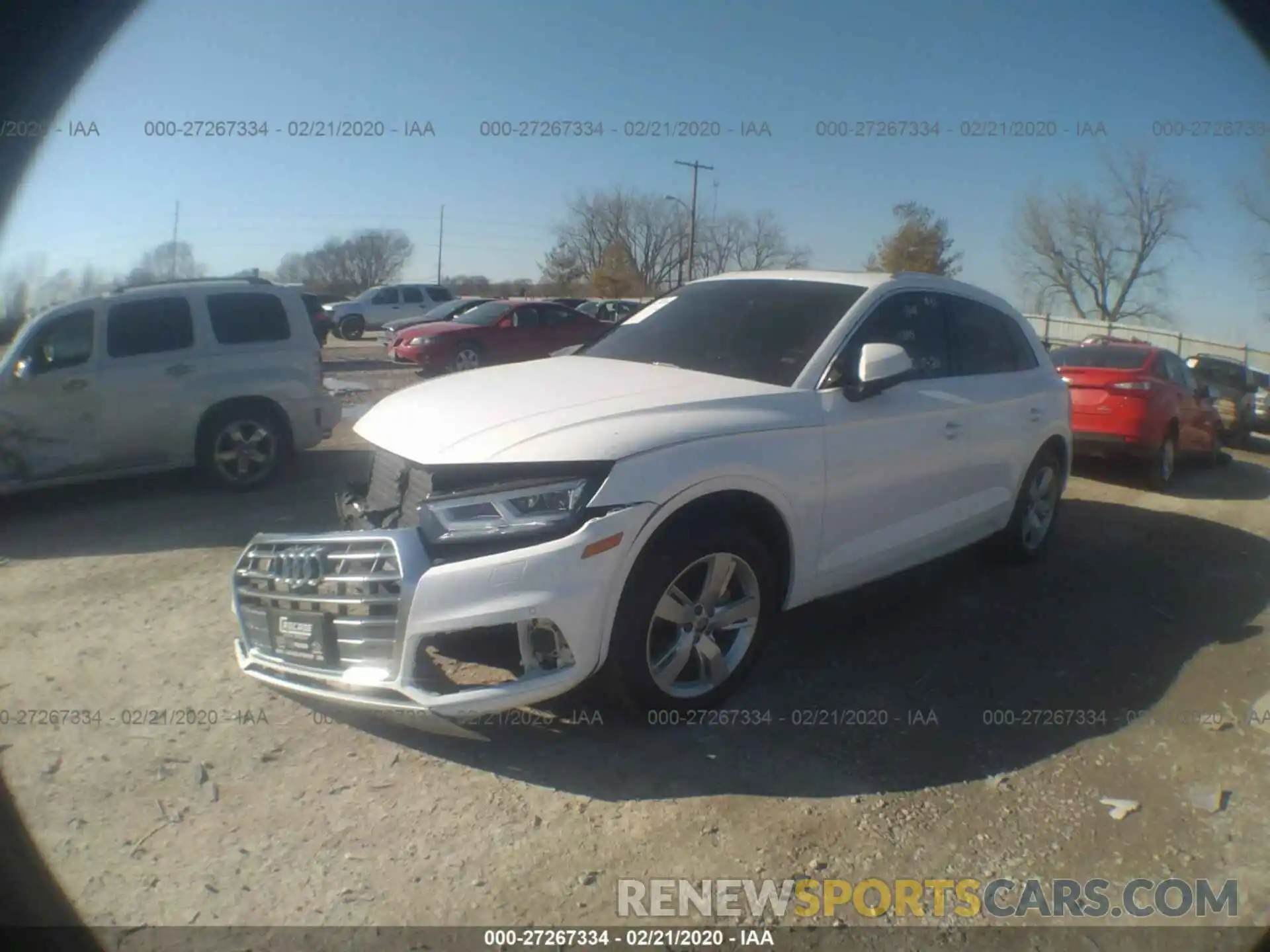 2 Photograph of a damaged car WA1CNAFY5K2074176 AUDI Q5 2019