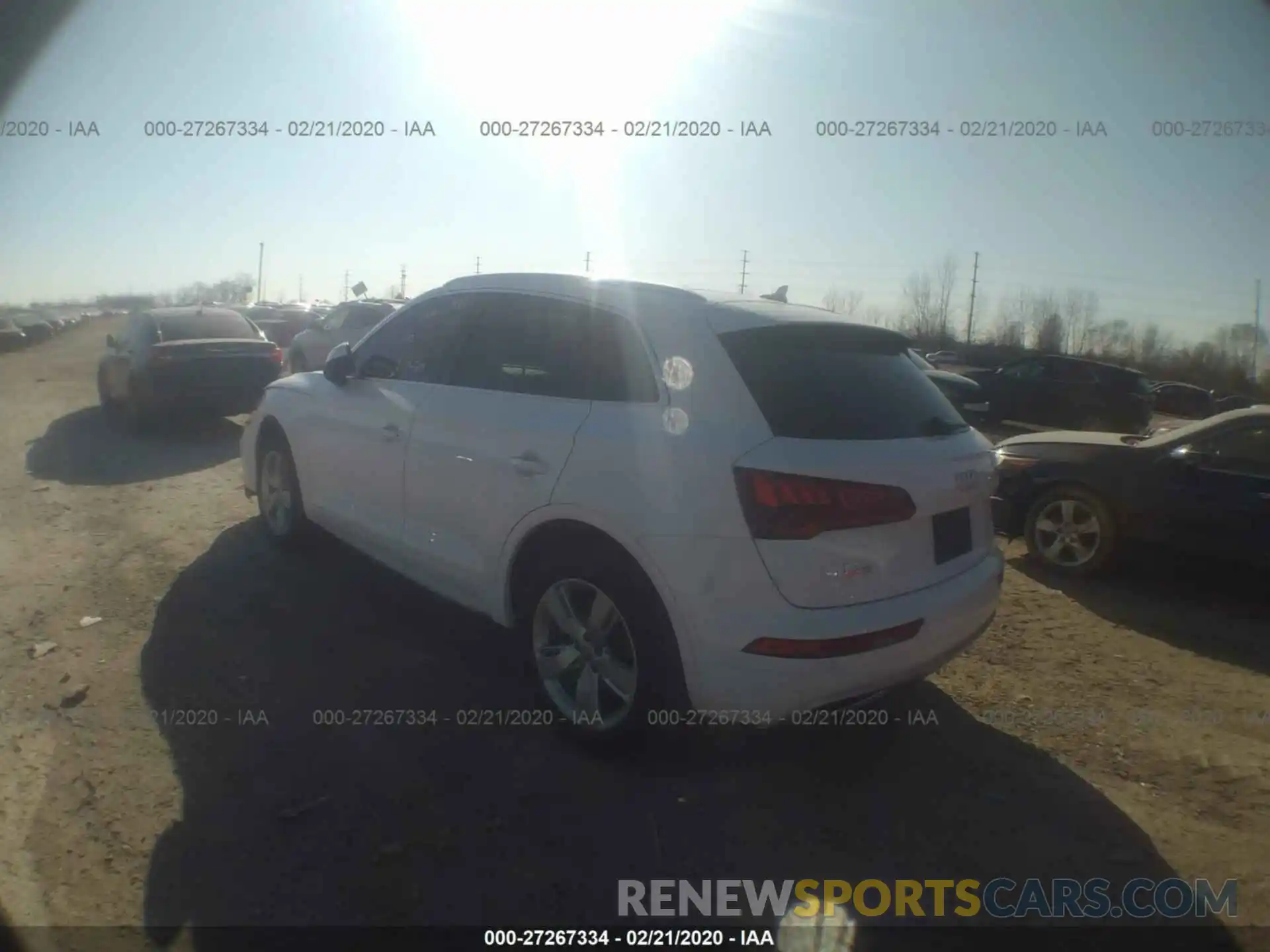 3 Фотография поврежденного автомобиля WA1CNAFY5K2074176 AUDI Q5 2019