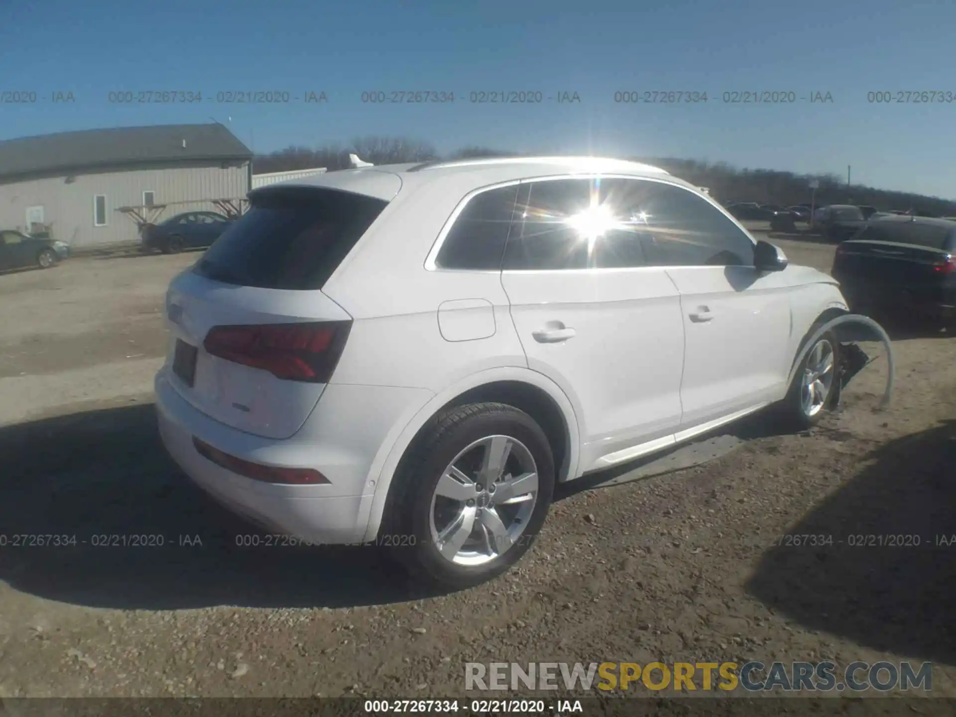 4 Фотография поврежденного автомобиля WA1CNAFY5K2074176 AUDI Q5 2019