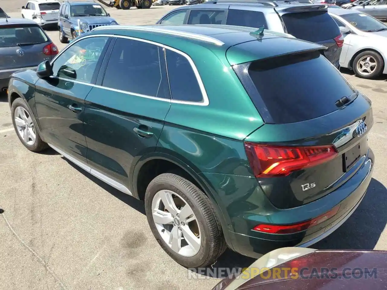 3 Фотография поврежденного автомобиля WA1CNAFY6K2022684 AUDI Q5 2019