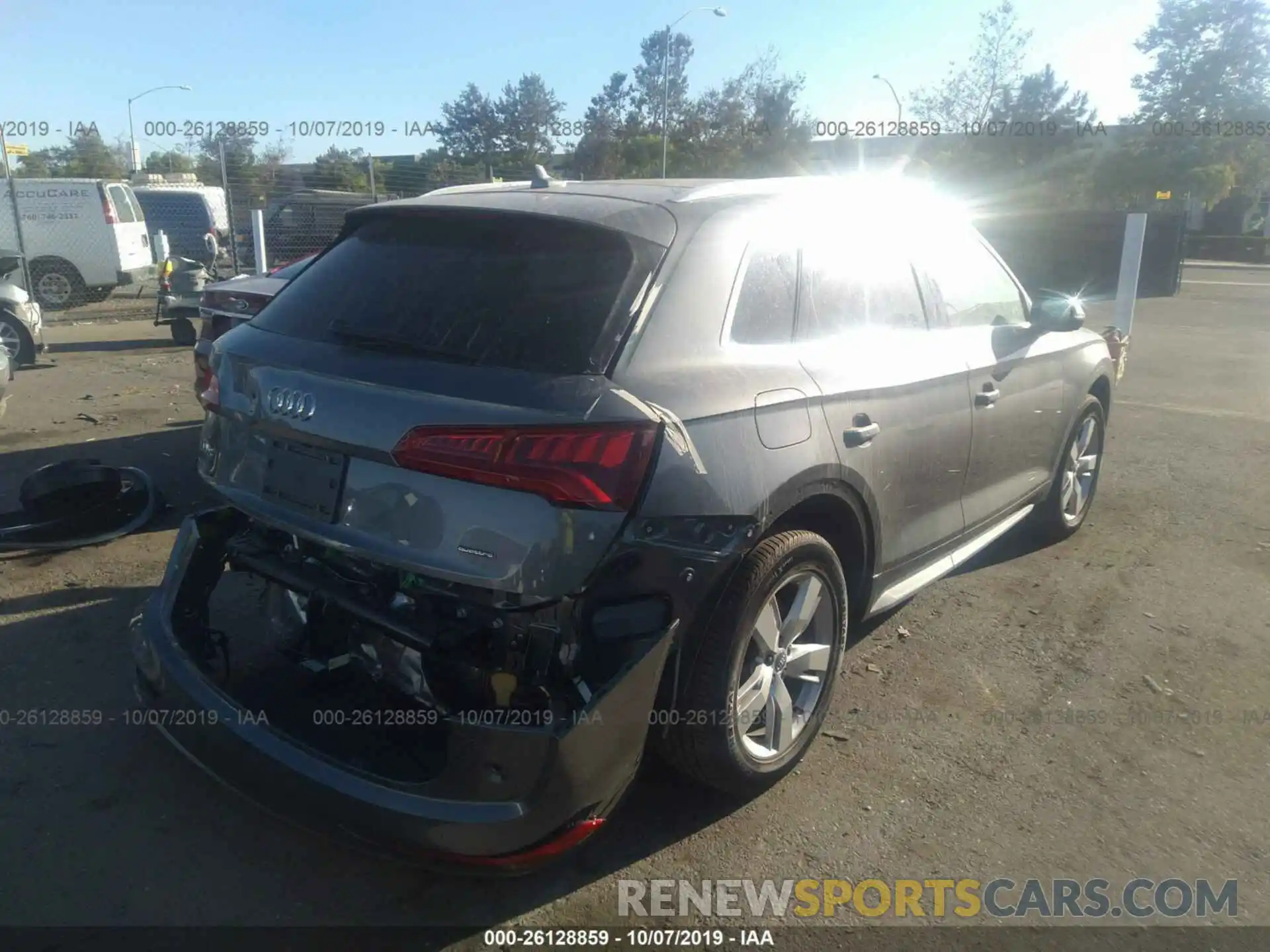 6 Photograph of a damaged car WA1CNAFY6K2089186 AUDI Q5 2019