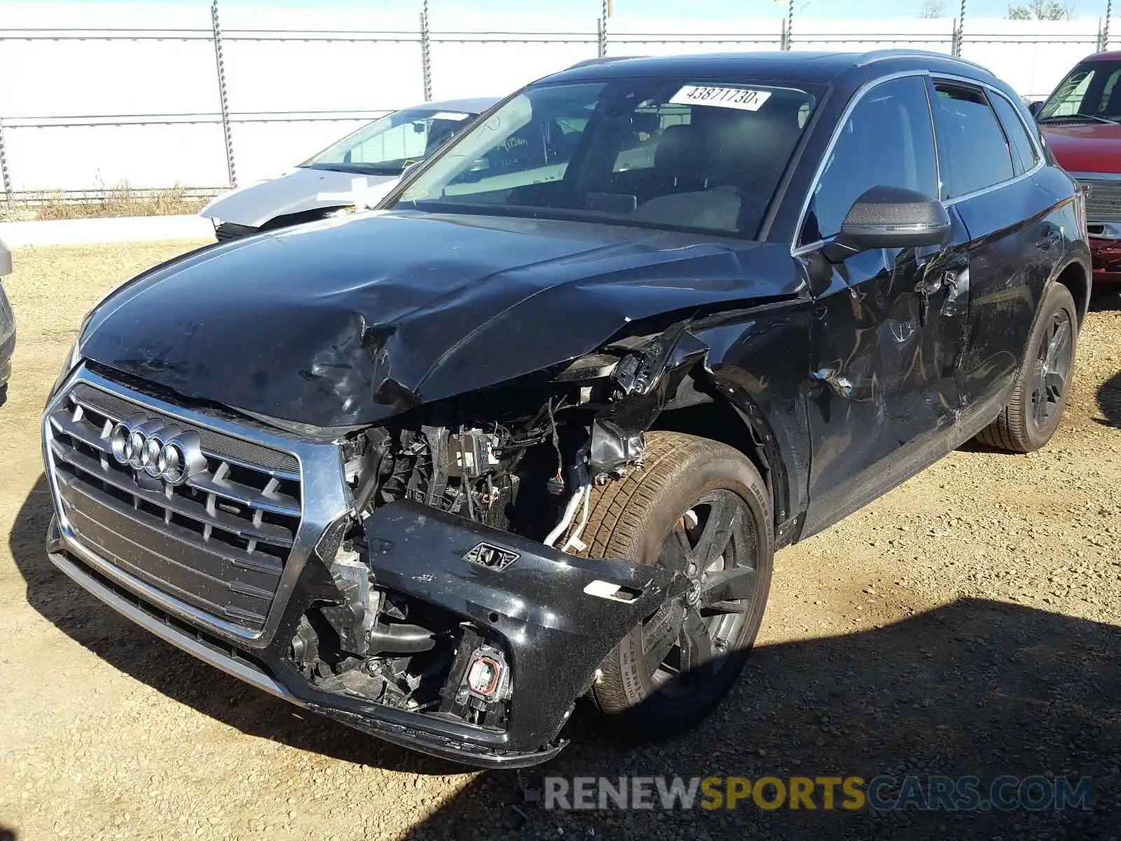 2 Photograph of a damaged car WA1CNAFY6K2096705 AUDI Q5 2019