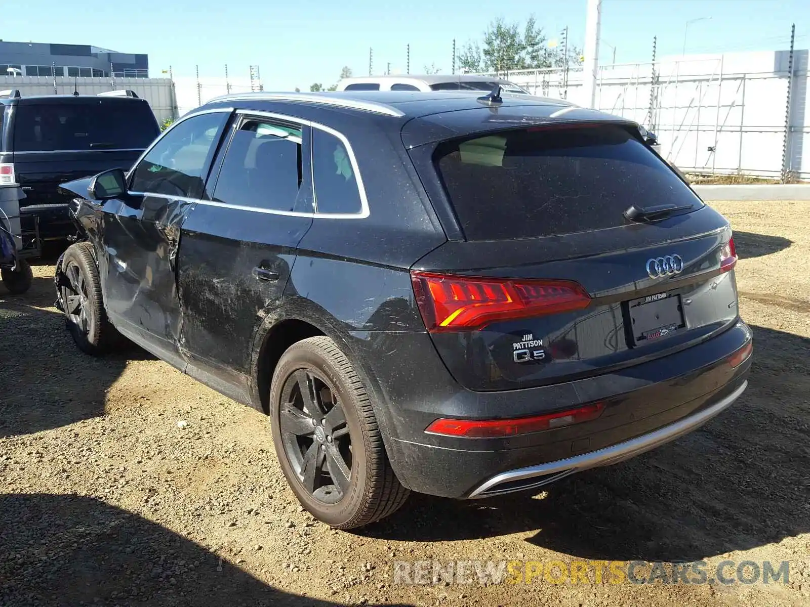 3 Photograph of a damaged car WA1CNAFY6K2096705 AUDI Q5 2019