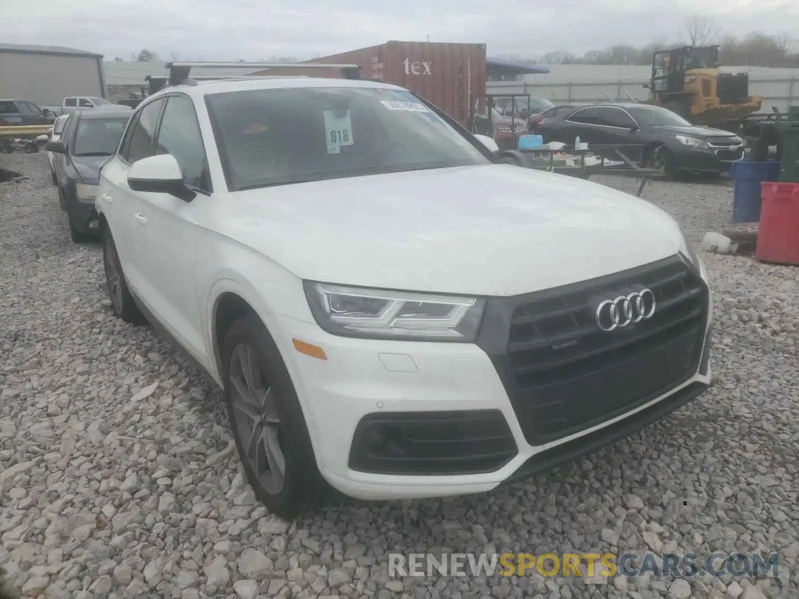 1 Photograph of a damaged car WA1CNAFY6K2131386 AUDI Q5 2019